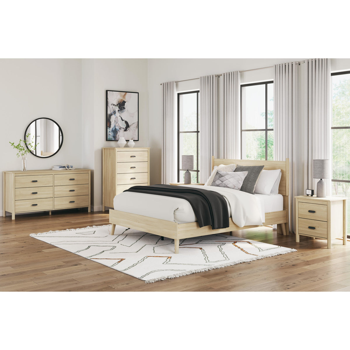Signature Design by Ashley Cabinella EB2444-292 Two Drawer Night Stand IMAGE 12