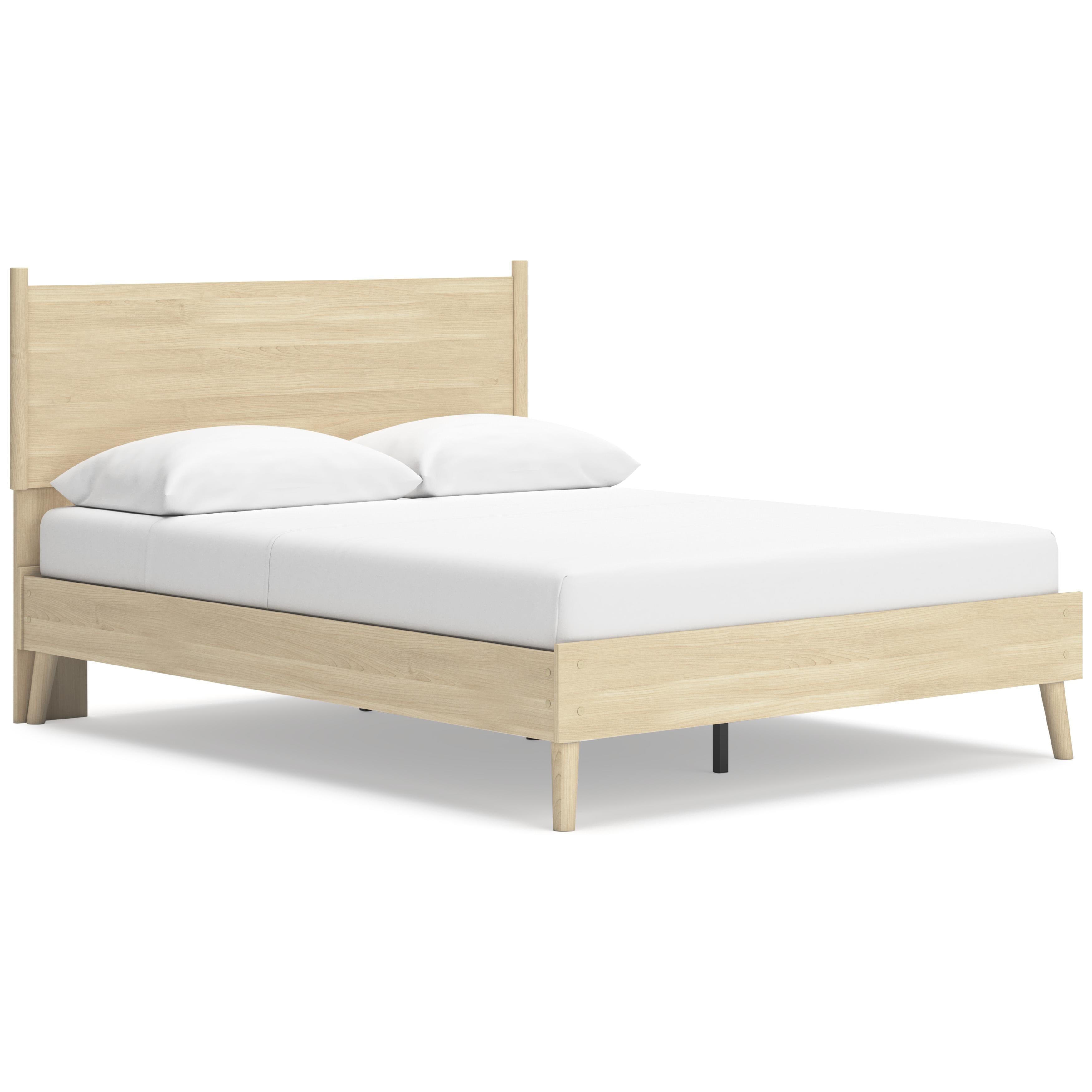 Signature Design by Ashley Cabinella EB2444B2 Queen Platform Panel Bed IMAGE 1