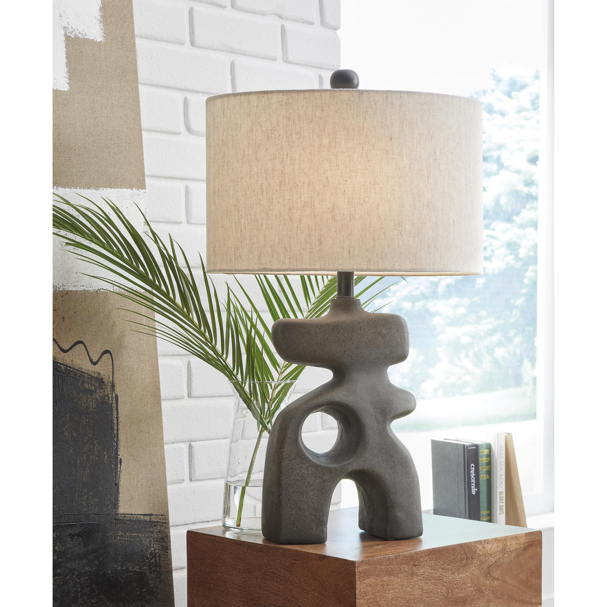 Signature Design by Ashley Danacy L235754 Paper Table Lamp IMAGE 2