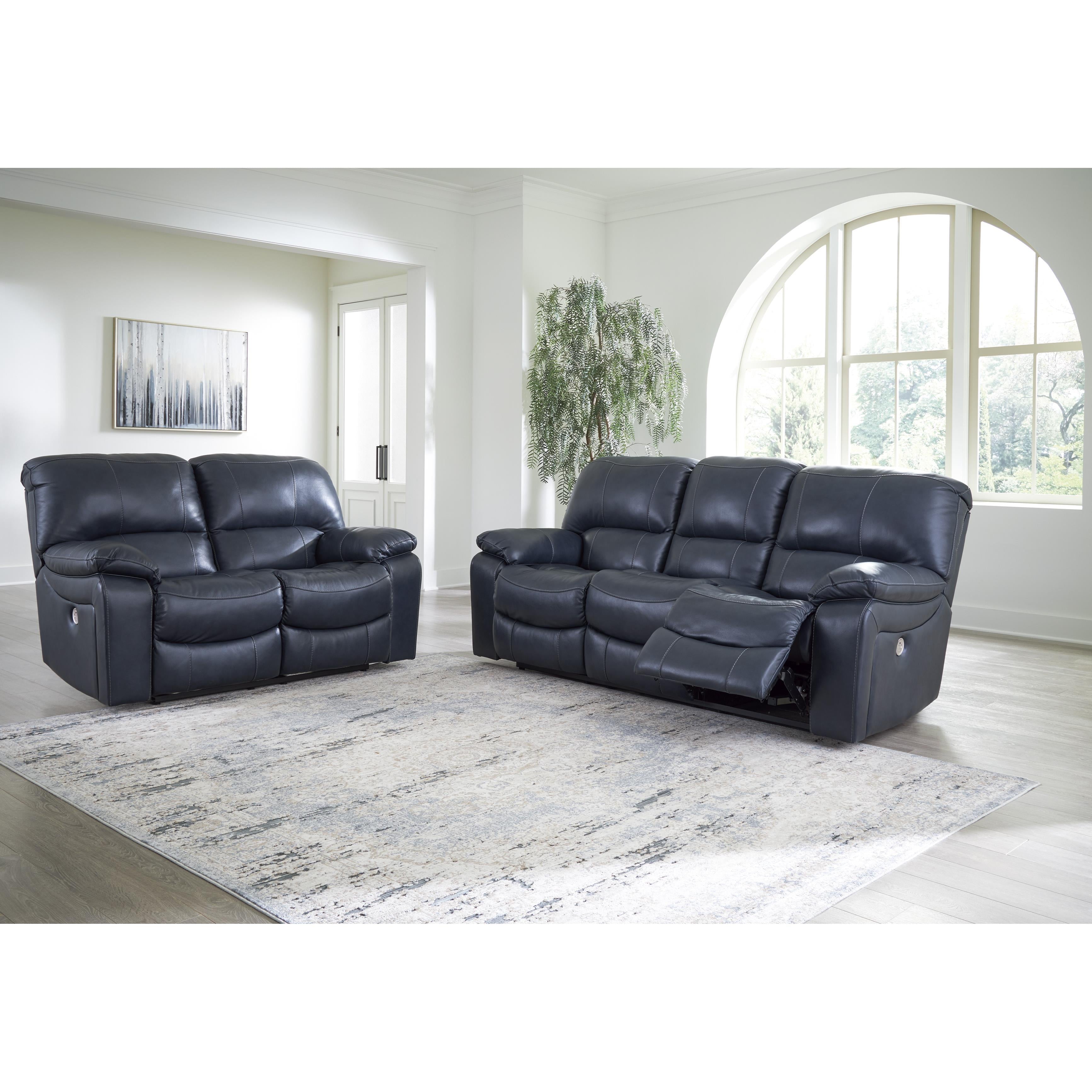 Signature Design by Ashley Leesworth U4380974 Reclining Power Loveseat IMAGE 9