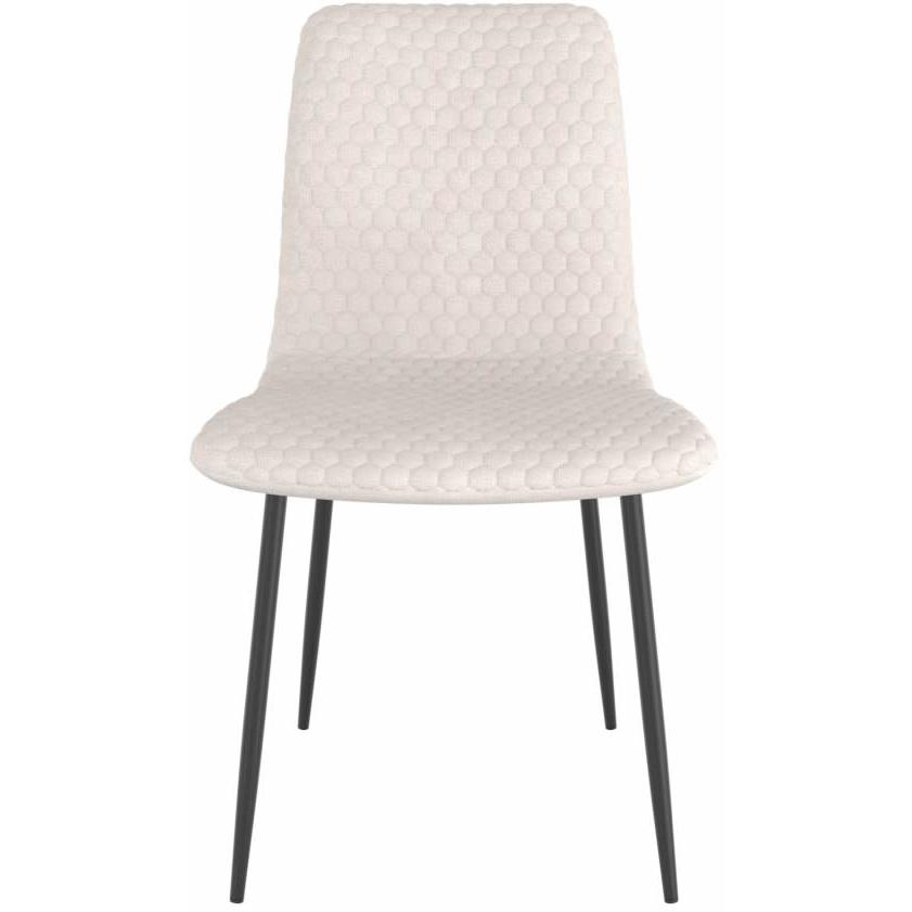 !nspire Brixx 202-083BEG Dining Chair - Beige Fabric and Black IMAGE 4