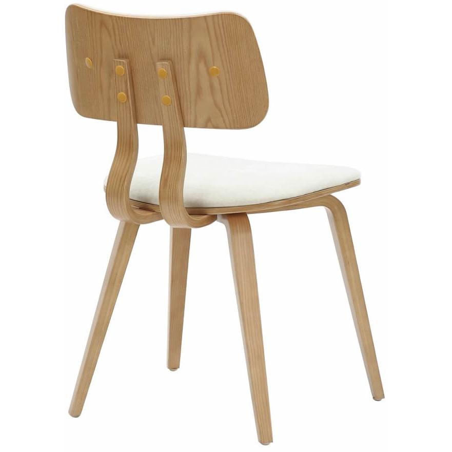 !nspire Zax/Zuni 207-147NATBK_581BG 7 pc Dining Set - Natural with Beige Chair IMAGE 8