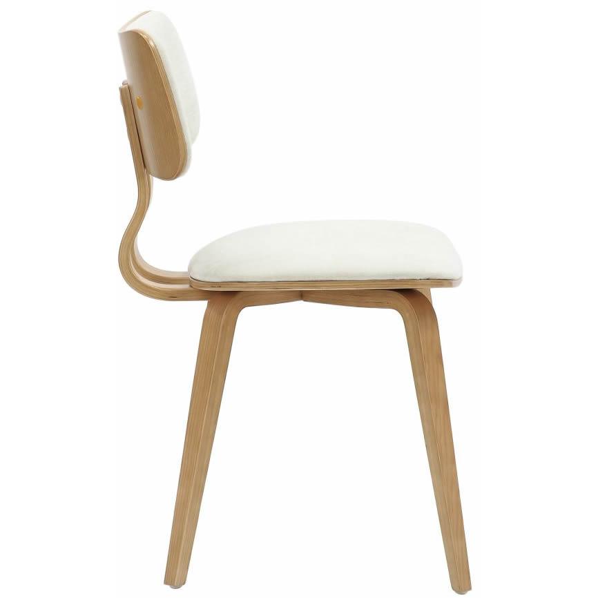 !nspire Zax/Zuni 207-147NATBK_581BG 7 pc Dining Set - Natural with Beige Chair IMAGE 9