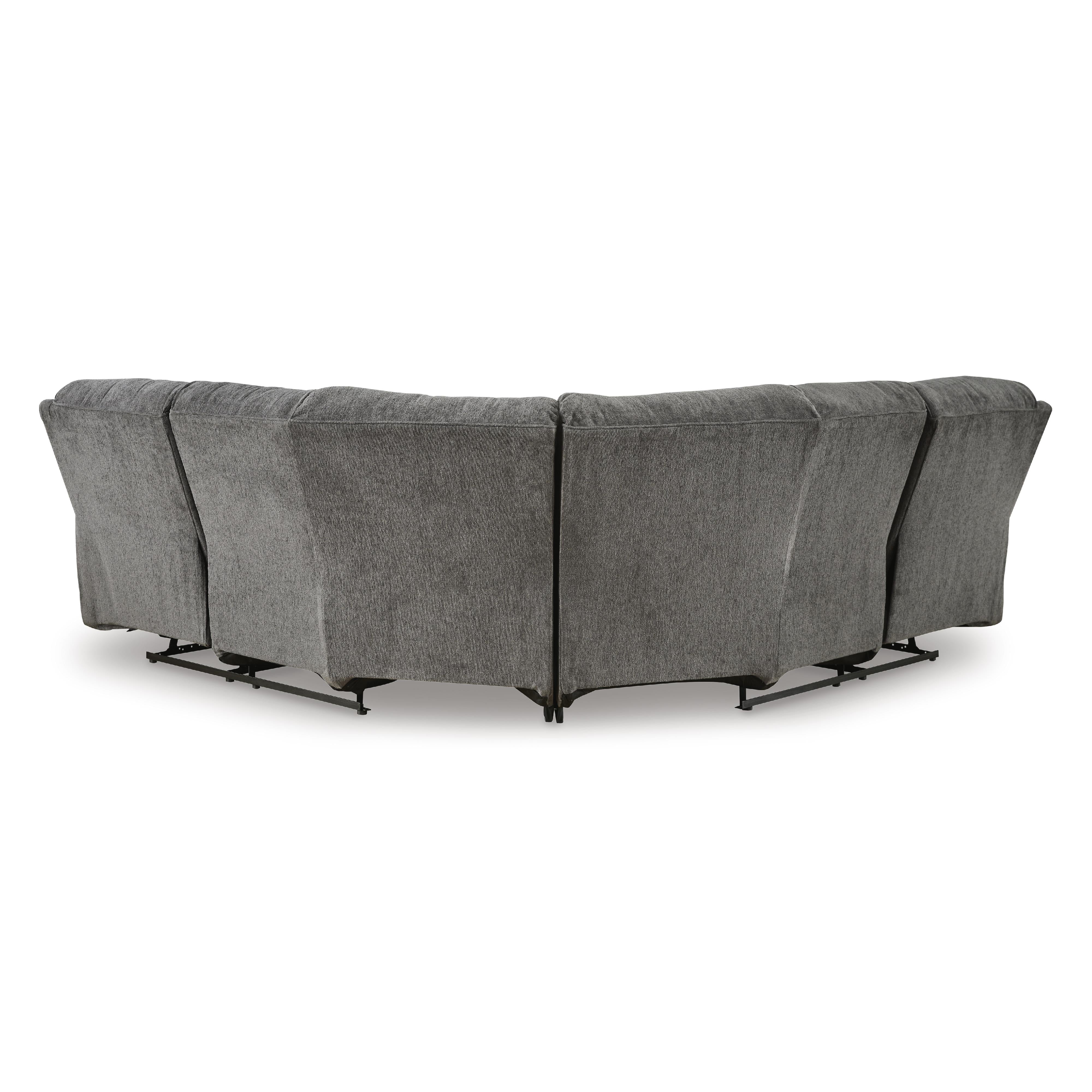 Signature Design by Ashley Museum 81807S2C 2 pc Reclining Sectional IMAGE 2