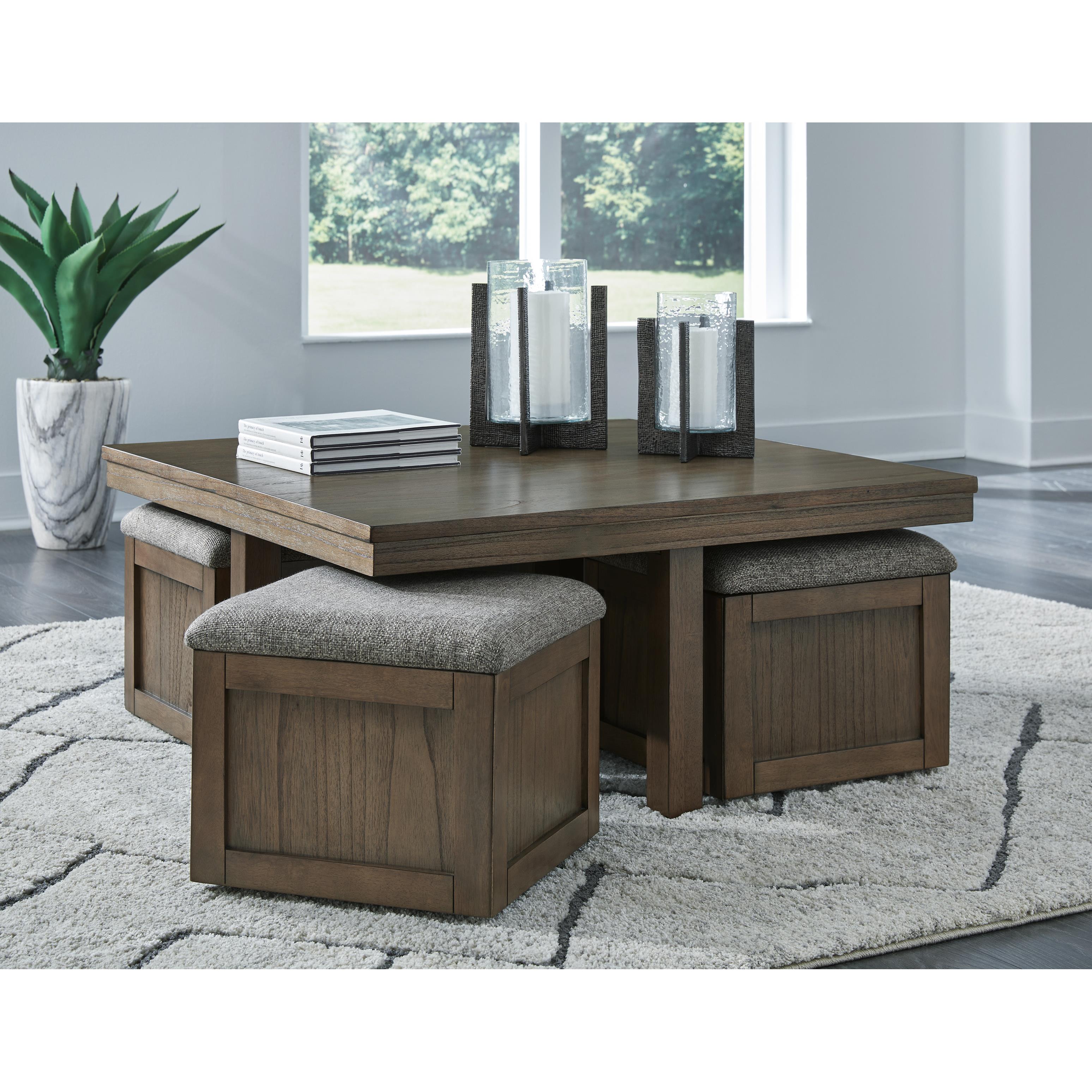 Signature Design by Ashley Boardernest T738T1 Coffee Table and 2 End Tables IMAGE 3