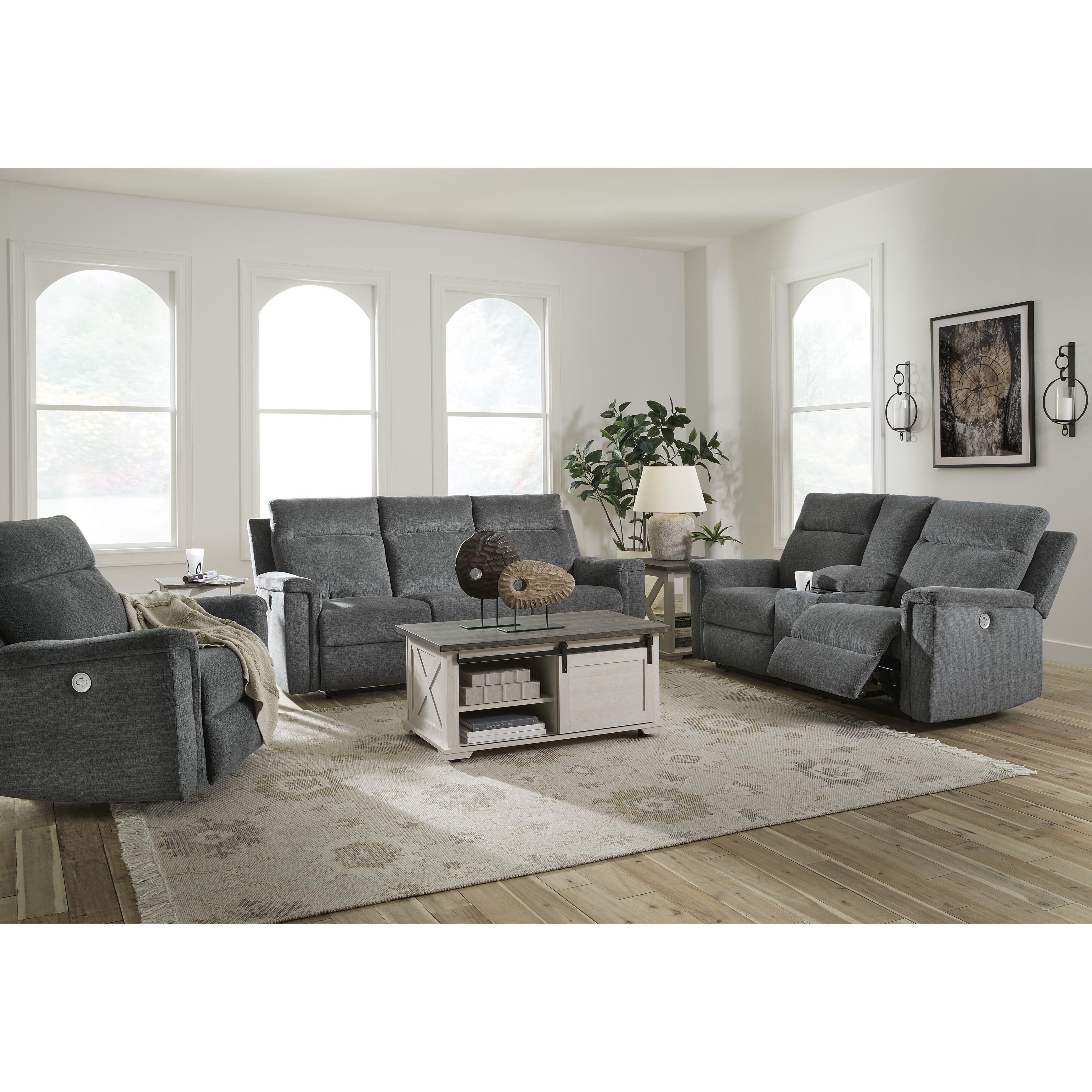 Signature Design by Ashley Barnsana 3320287C Reclining Power Sofa IMAGE 13