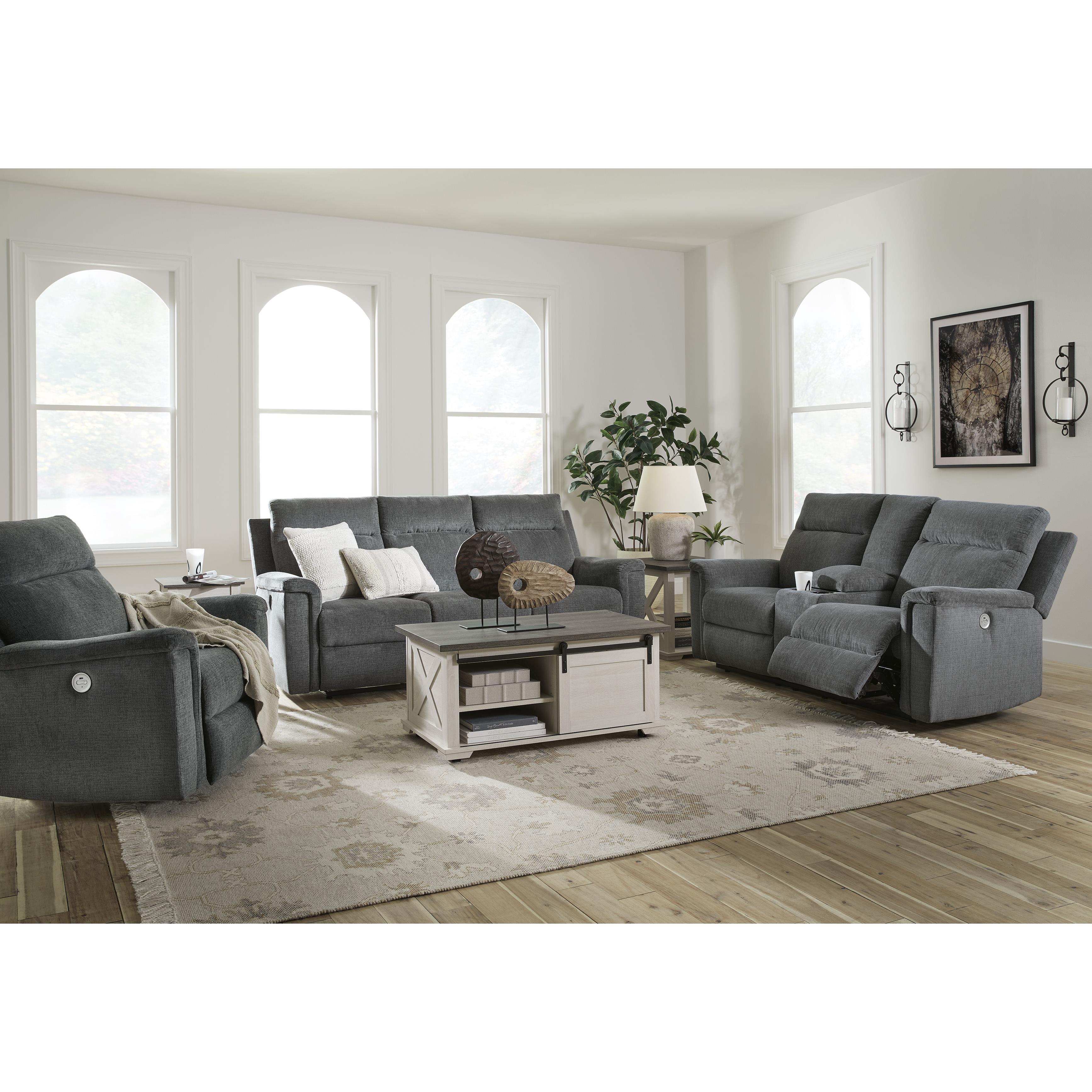 Signature Design by Ashley Barnsana 3320287C Reclining Power Sofa IMAGE 14