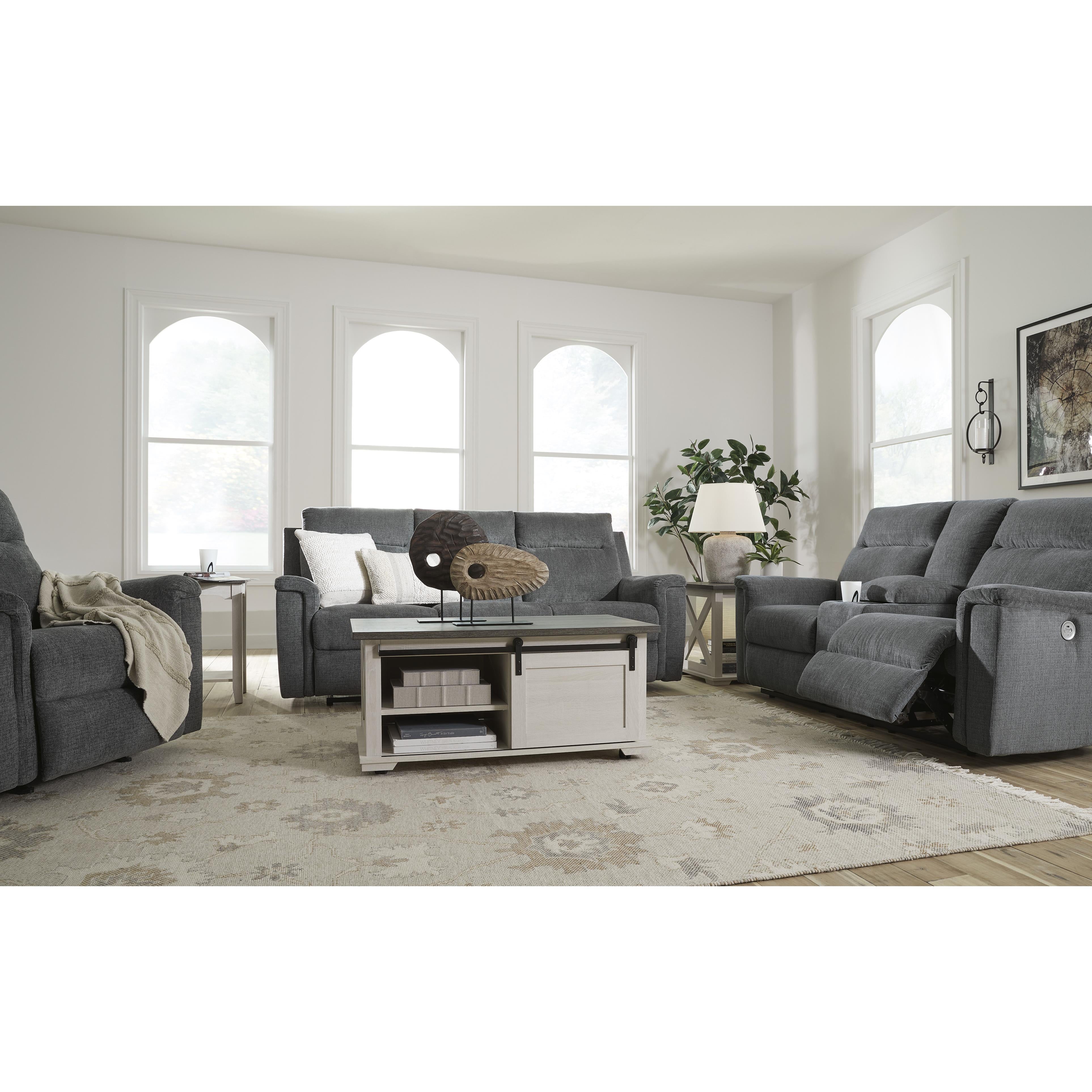 Signature Design by Ashley Barnsana 3320287C Reclining Power Sofa IMAGE 7