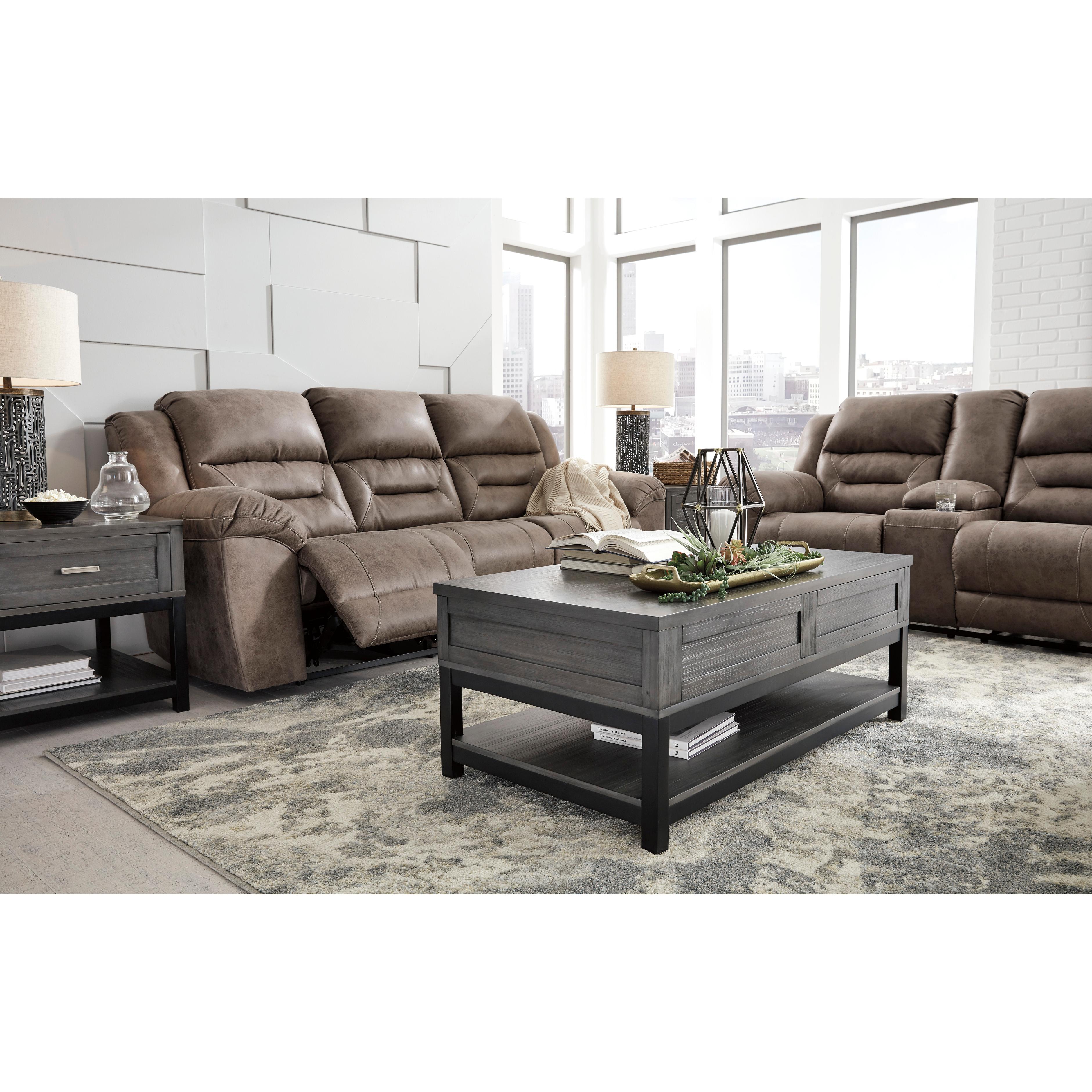 Signature Design by Ashley Stoneland 3990588C Reclining Sofa IMAGE 6