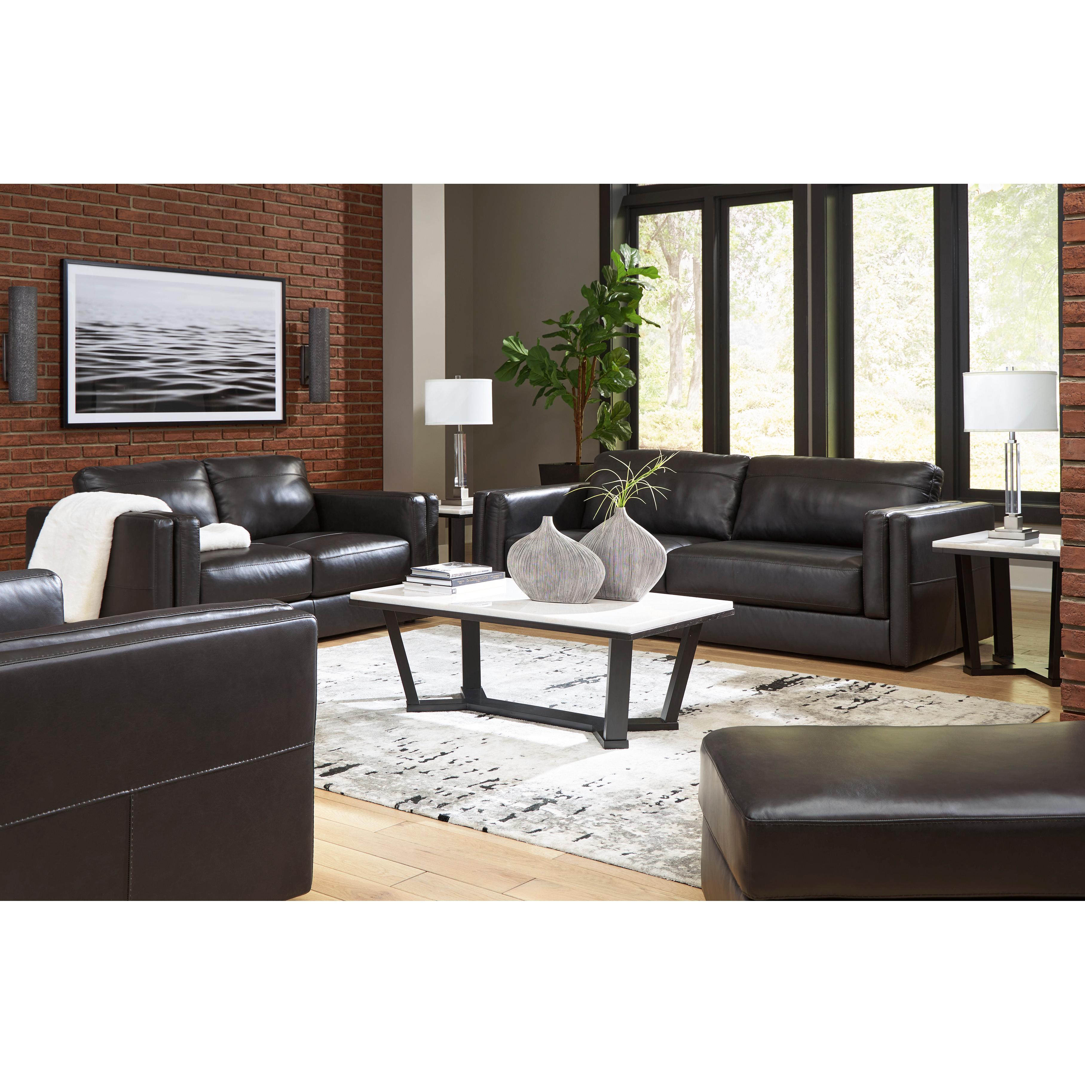 Signature Design by Ashley Amiata 5740535C Loveseat IMAGE 10