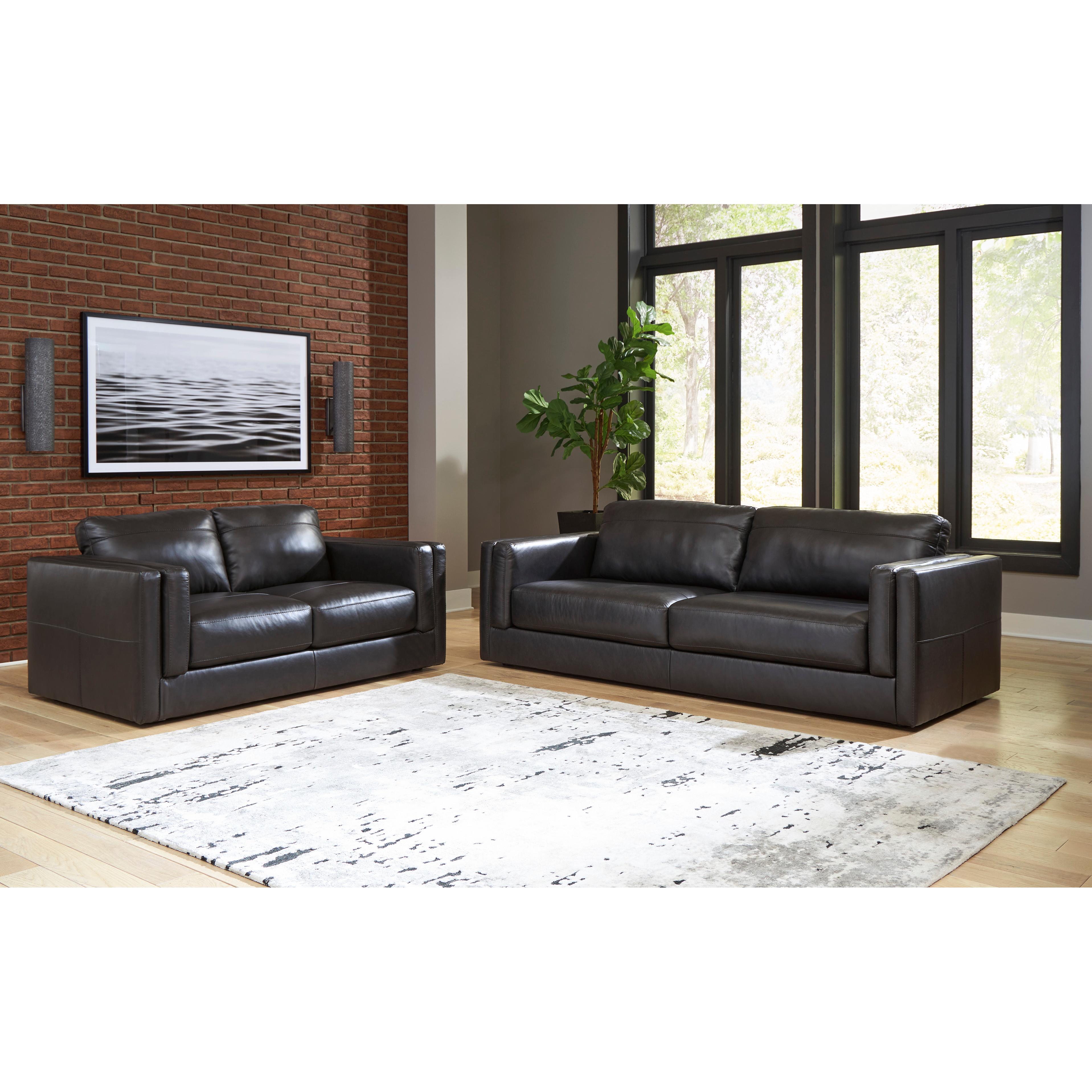 Signature Design by Ashley Amiata 5740538C Sofa IMAGE 6
