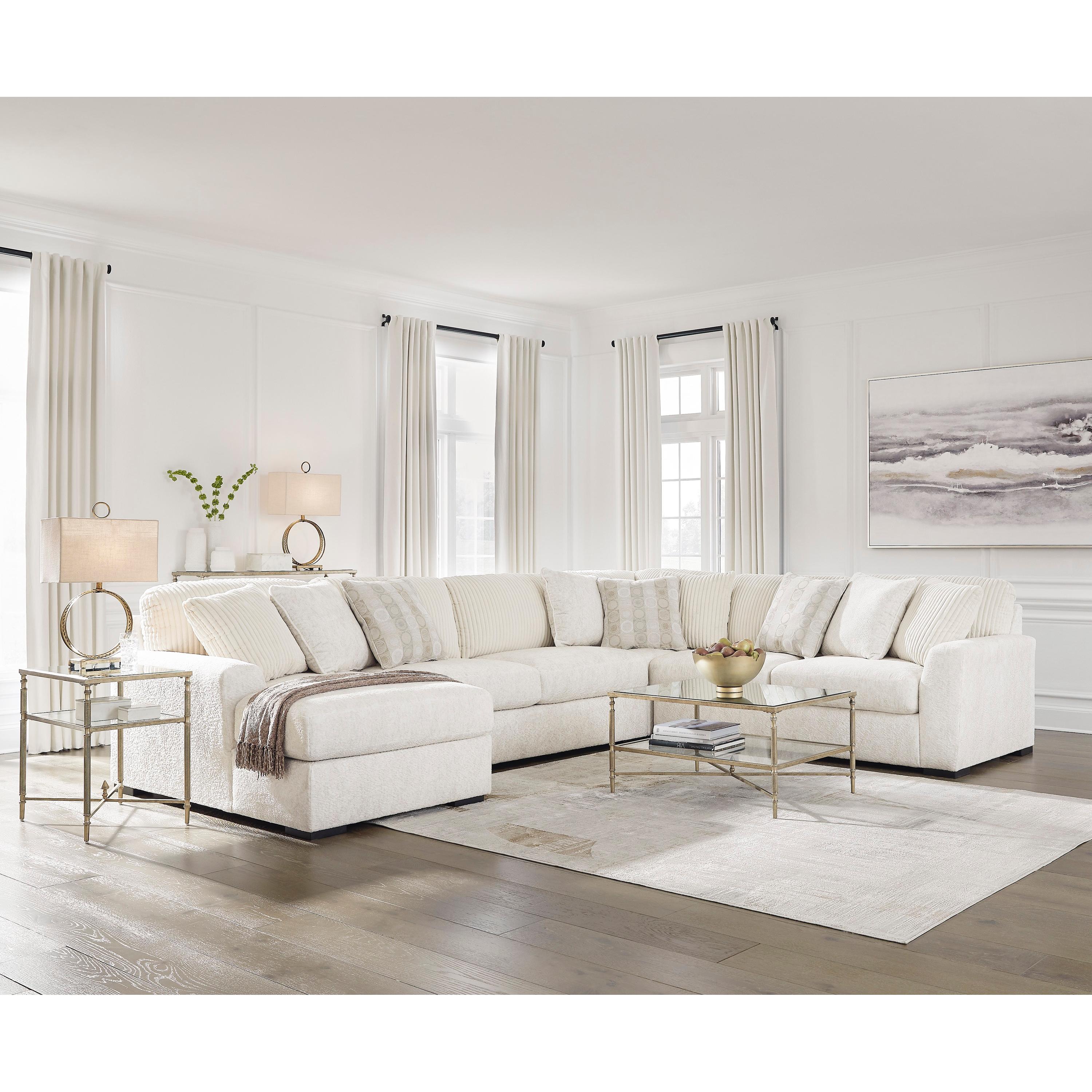 Signature Design by Ashley Chessington 61904S3 4 pc Sectional with Chaise IMAGE 4