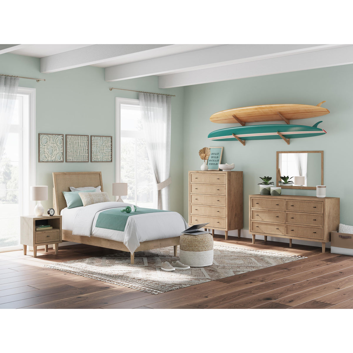 Signature Design by Ashley Cielden B1199-91 One Drawer Night Stand IMAGE 10