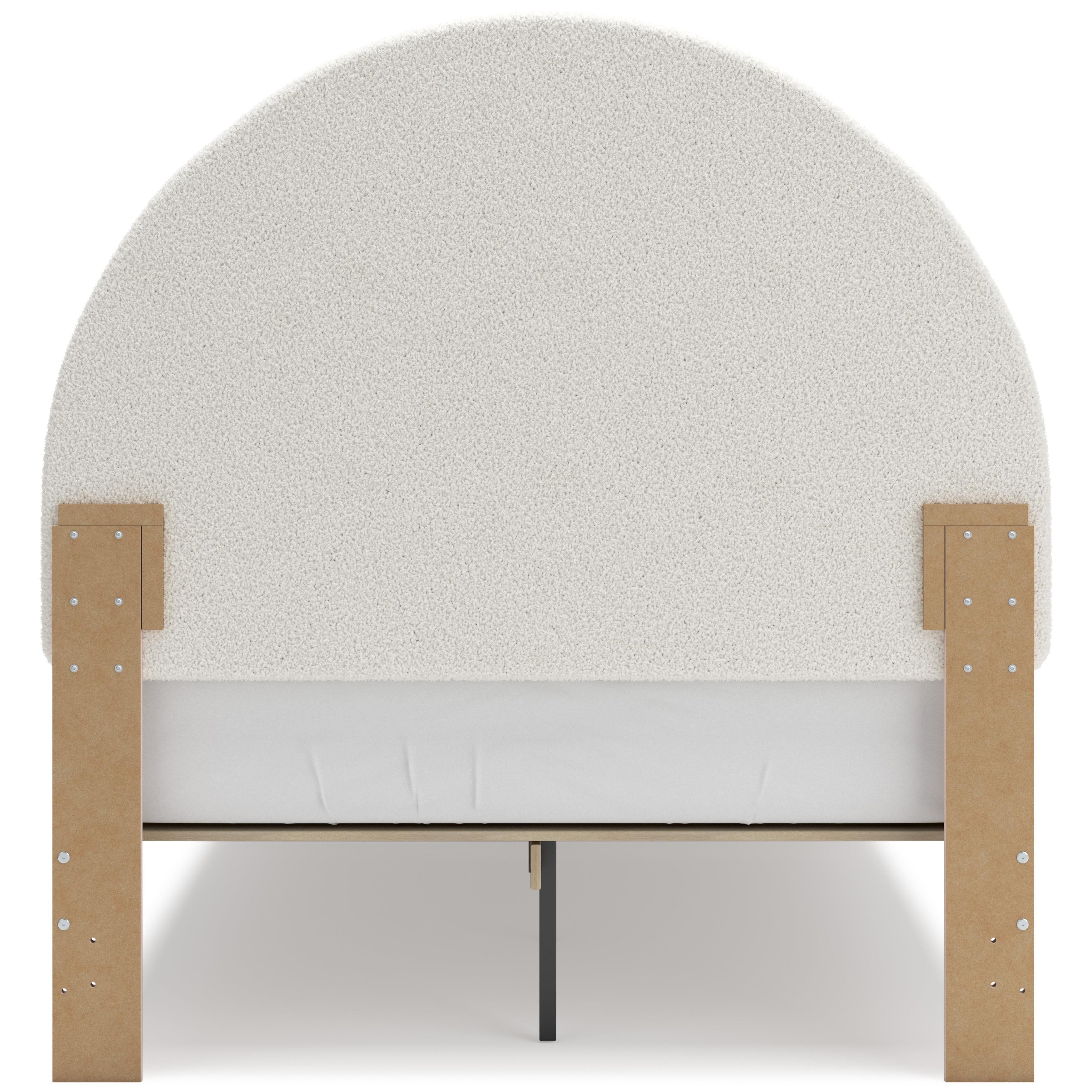 Signature Design by Ashley Wistenpine B1323B9 Full Upholstered Panel Bed IMAGE 4