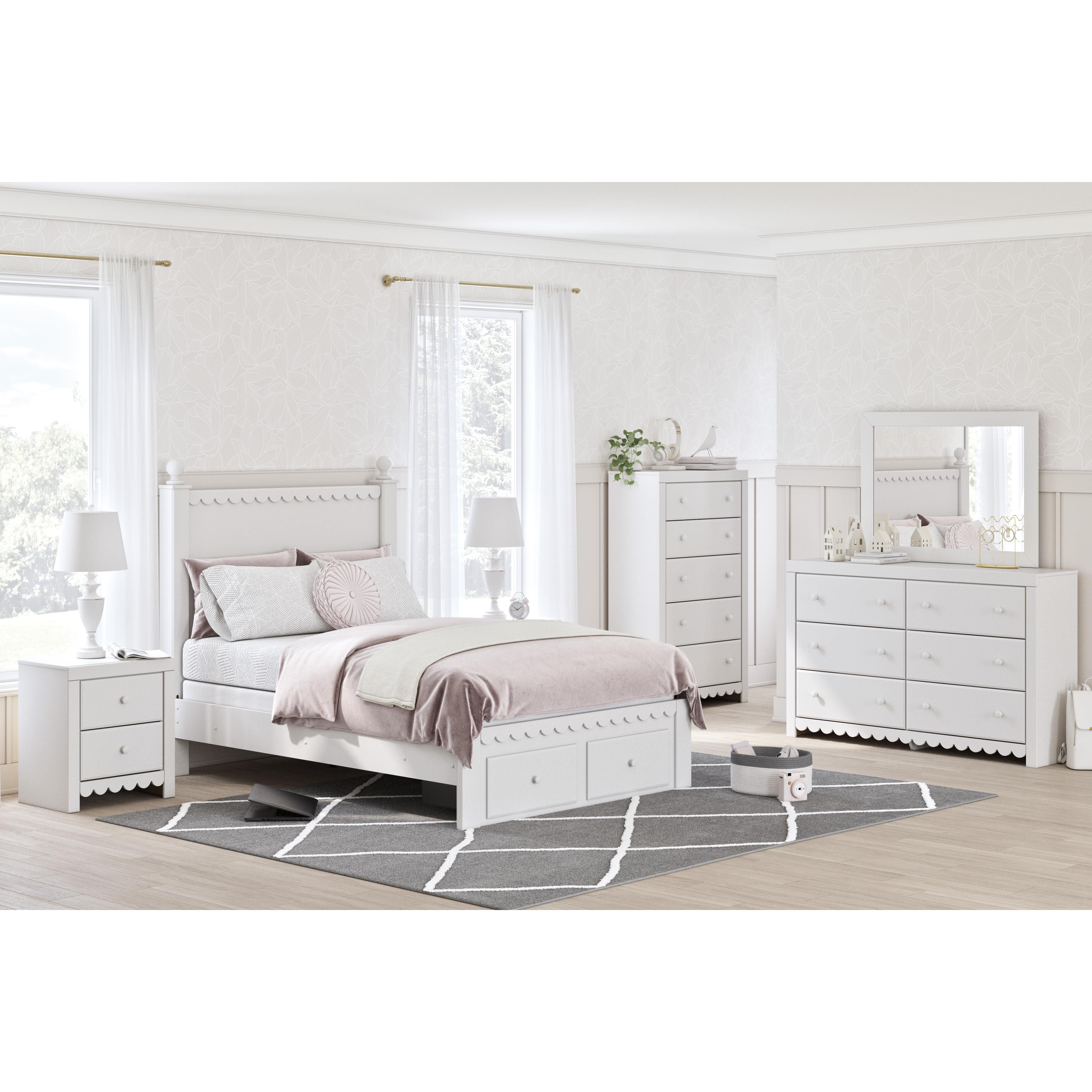 Signature Design by Ashley Mollviney B2540B7 Full Panel Storage Bed IMAGE 11