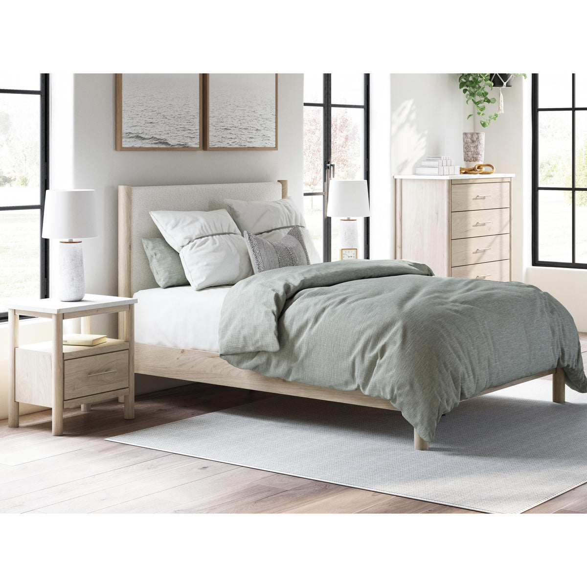 Signature Design by Ashley Cadmori B2615-91 One Drawer Night Stand IMAGE 11