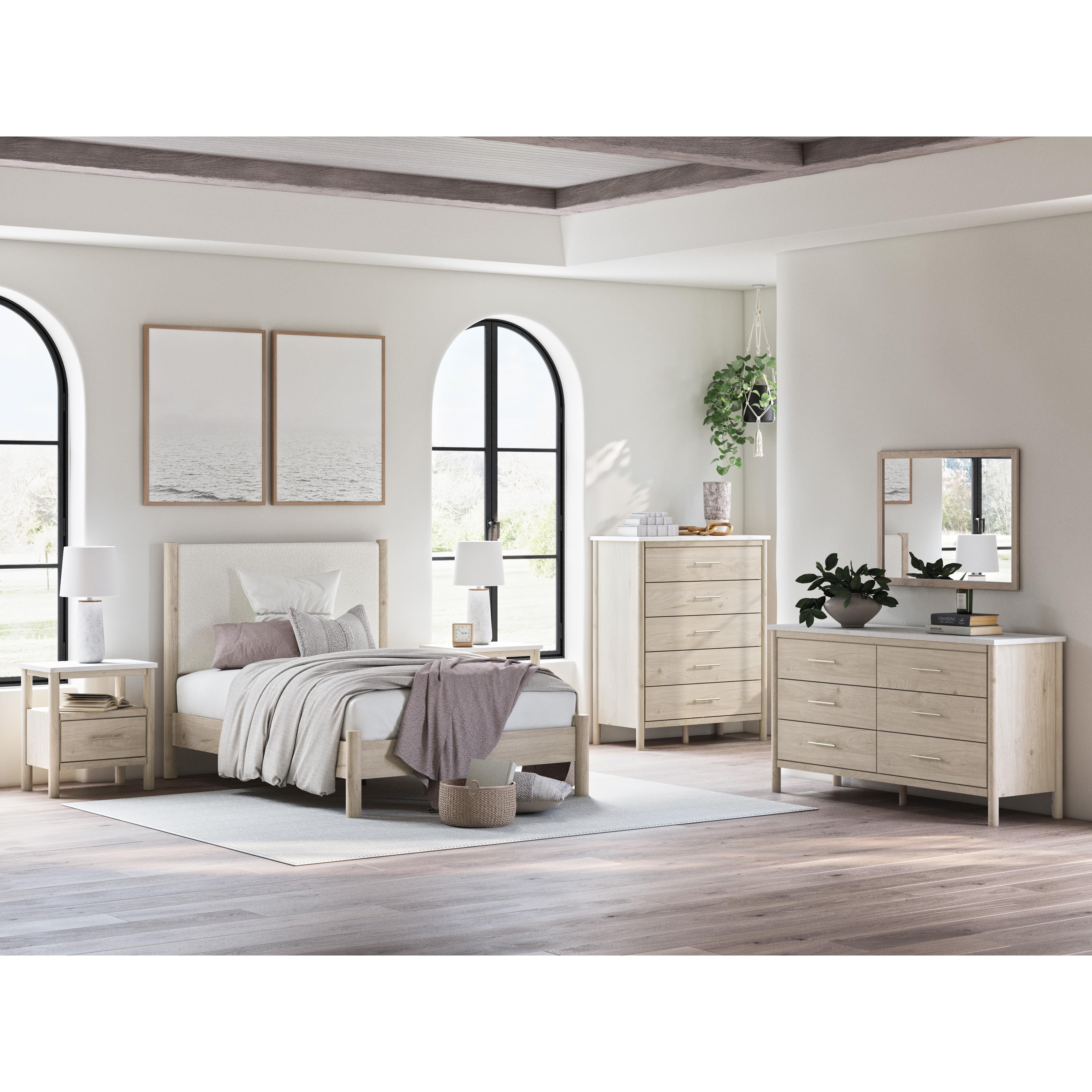 Signature Design by Ashley Cadmori B2615B1 Dresser and Mirror IMAGE 7