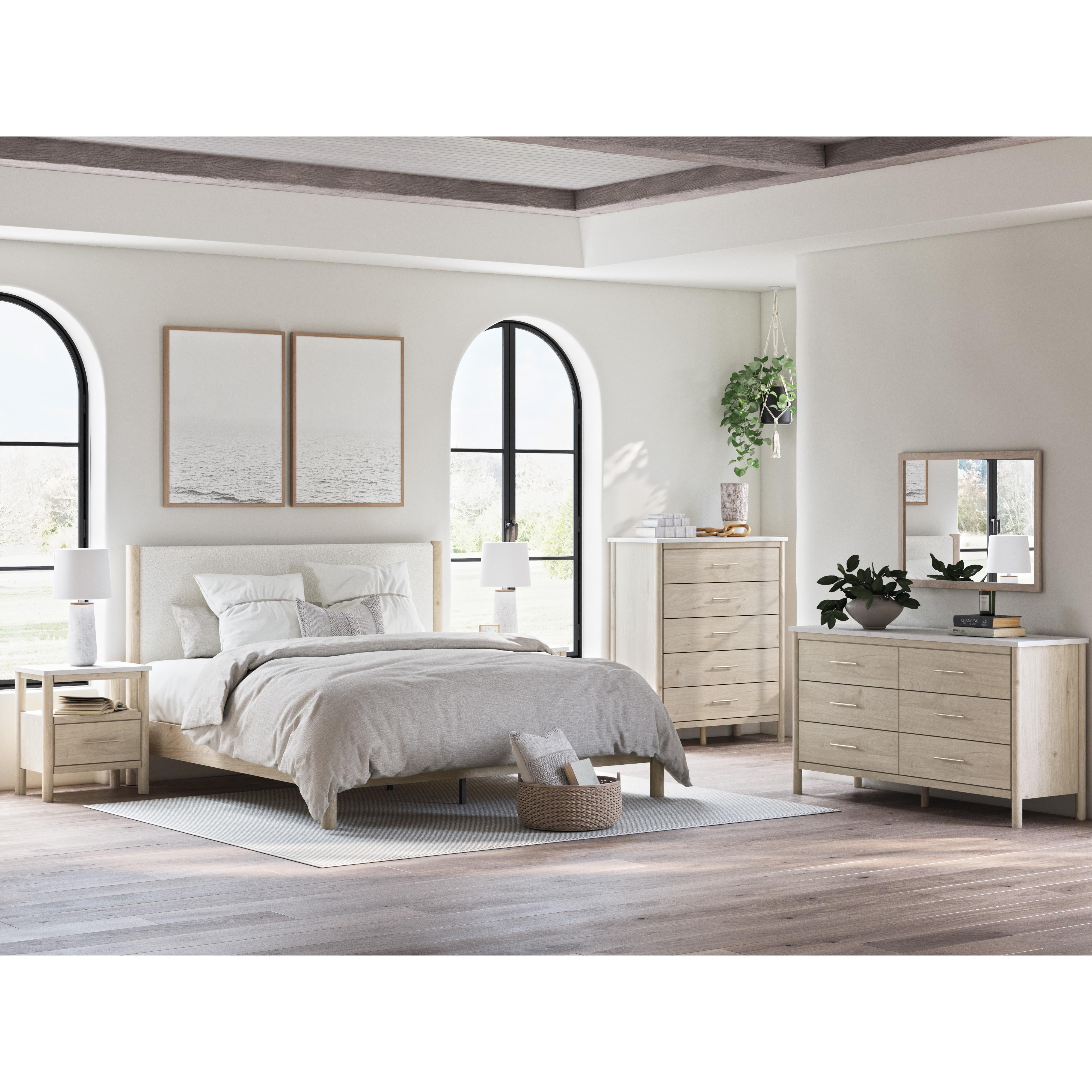 Signature Design by Ashley Cadmori B2615B1 Dresser and Mirror IMAGE 8