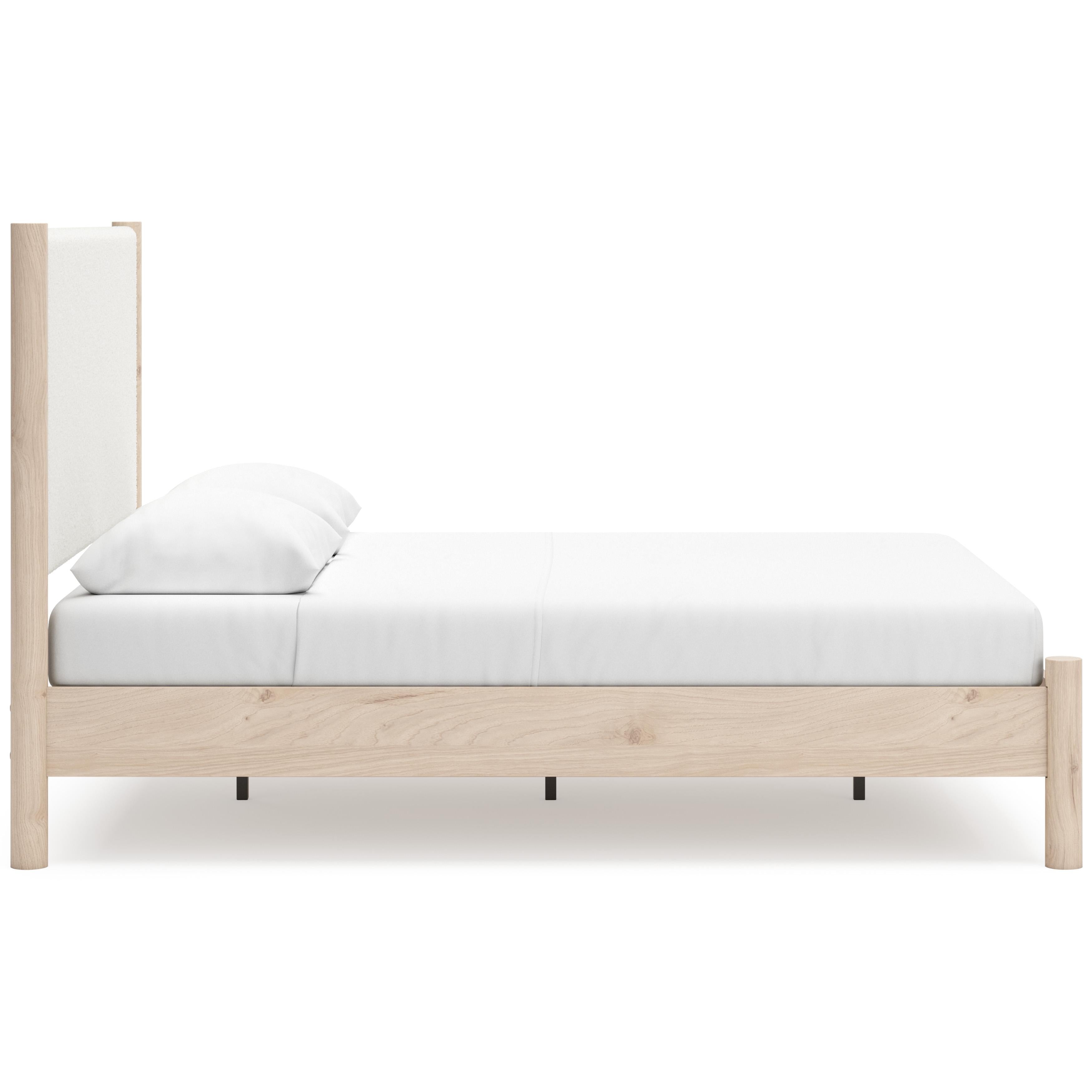 Signature Design by Ashley Cadmori B2615B4 Queen Upholstered Panel Bed IMAGE 3