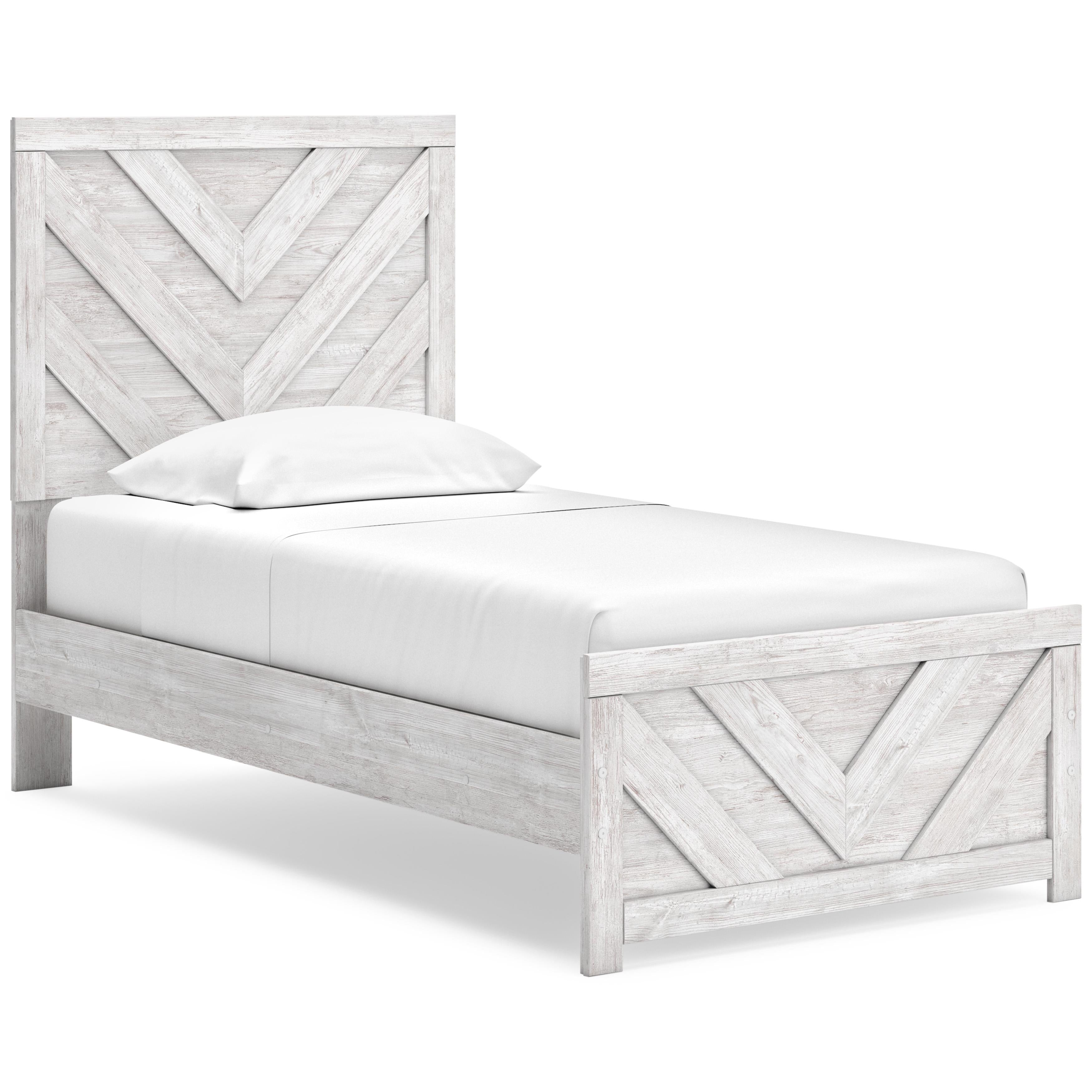 Signature Design by Ashley Cayboni B3788B6 Twin Panel Bed IMAGE 1
