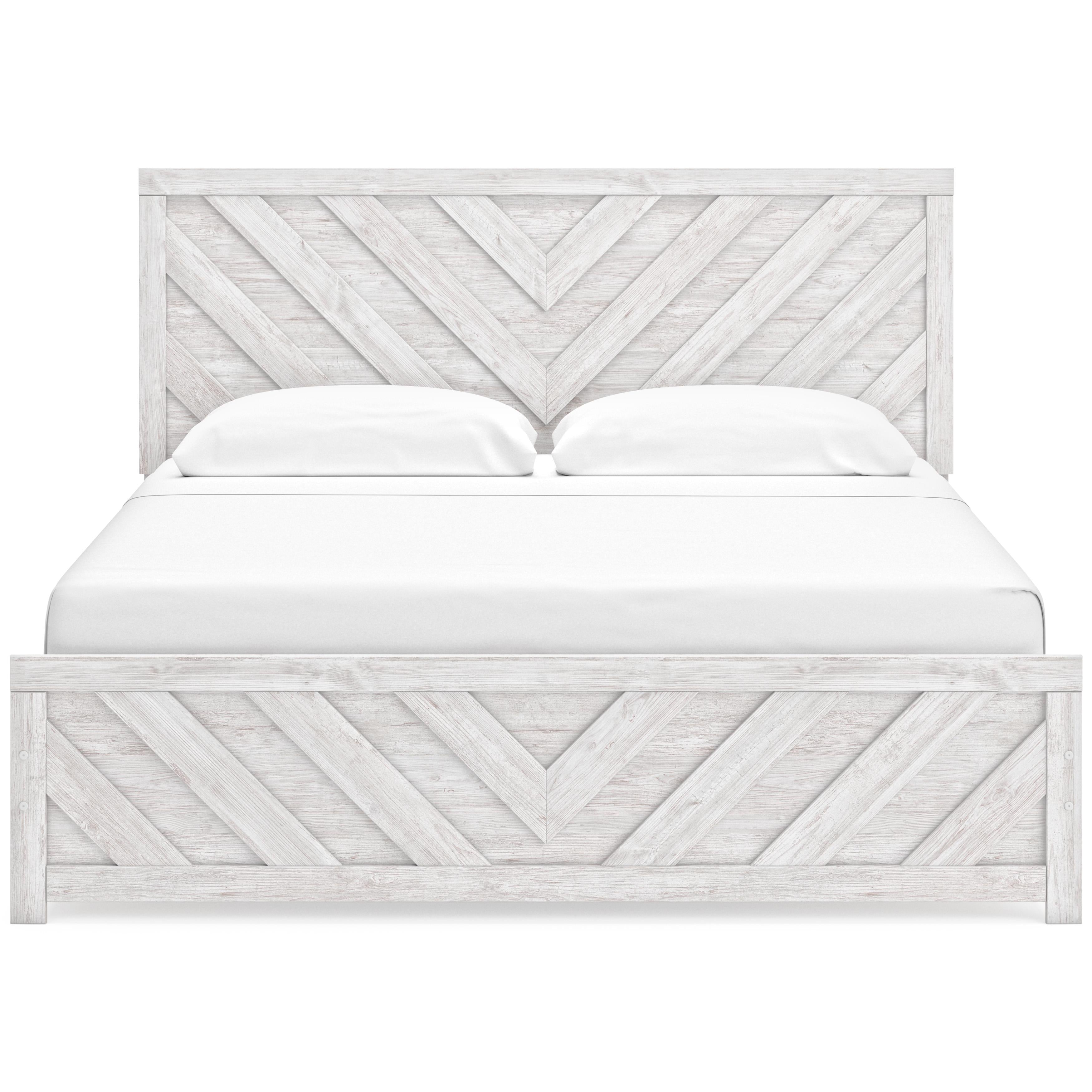 Signature Design by Ashley Cayboni B3788B7 King Panel Bed IMAGE 2