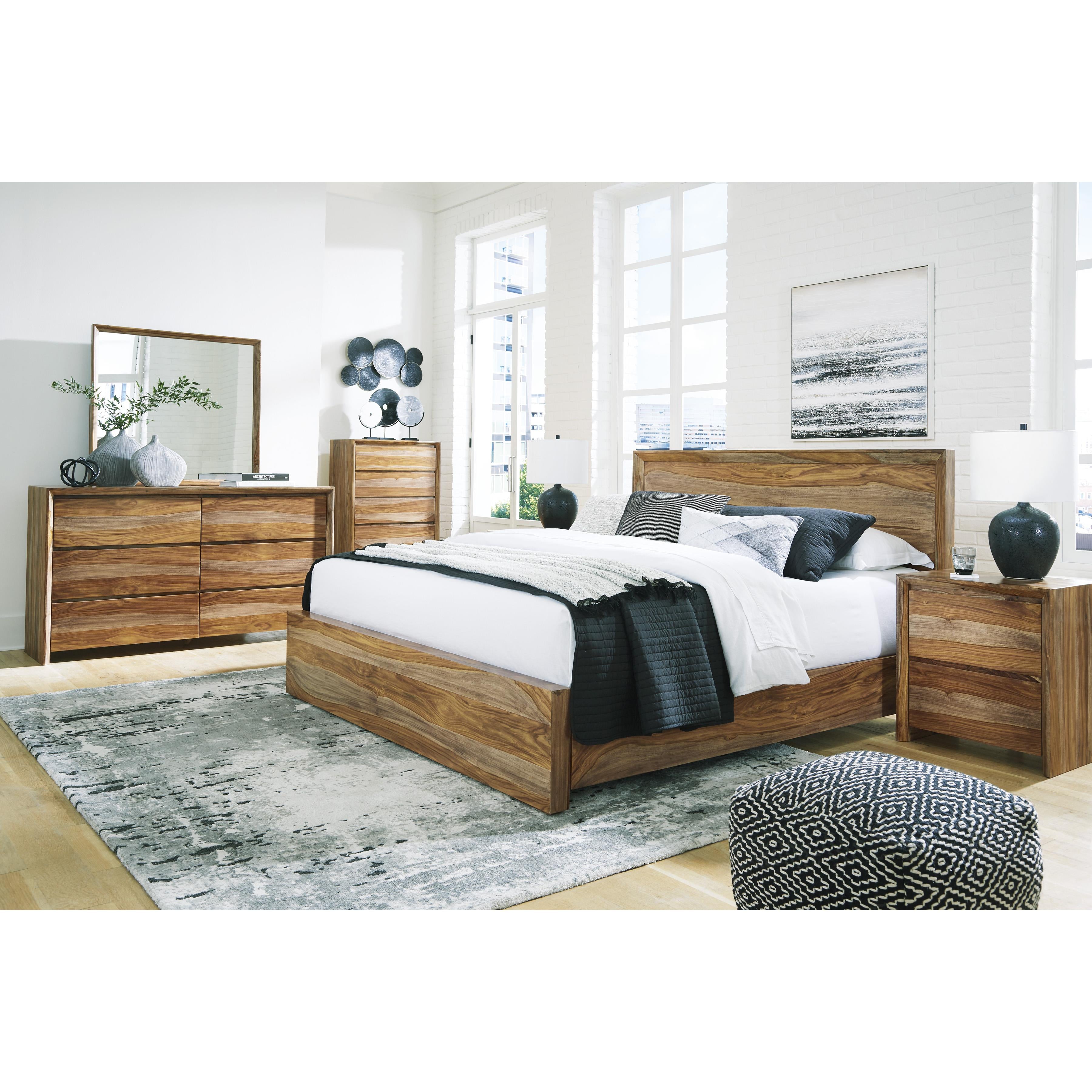 Signature Design by Ashley Dressonni B790B4 King Panel Bed IMAGE 13