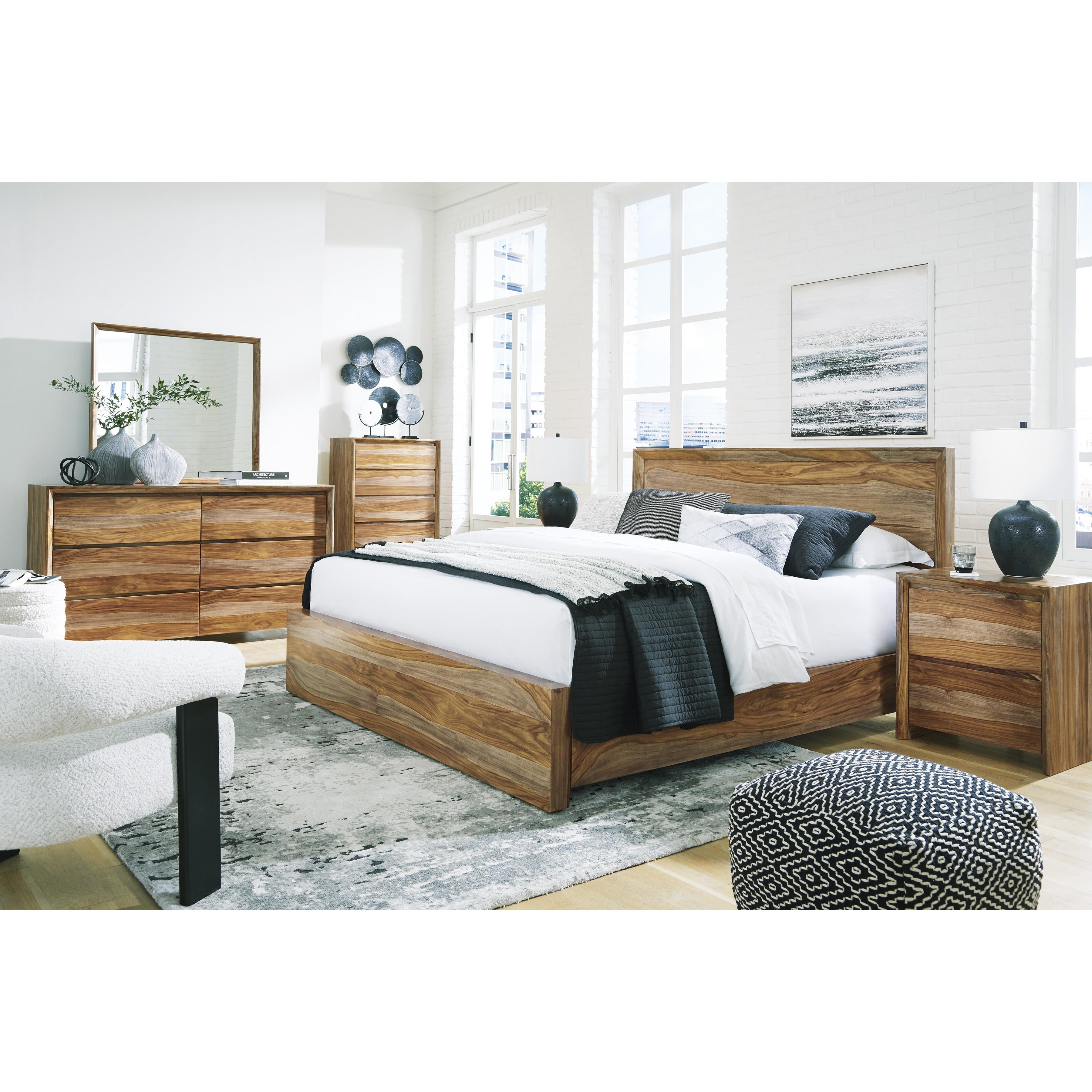 Signature Design by Ashley Dressonni B790B4 King Panel Bed IMAGE 14