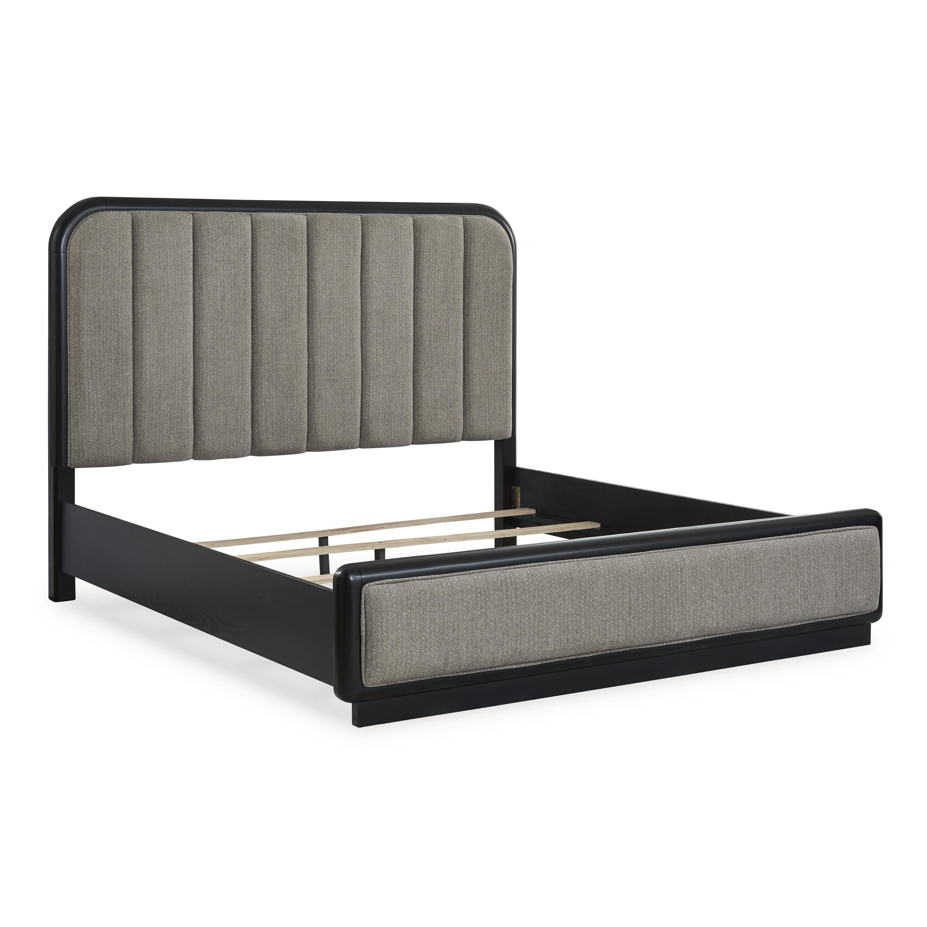 Signature Design by Ashley Rowanbeck B821B5 California King Upholstered Panel Bed IMAGE 4