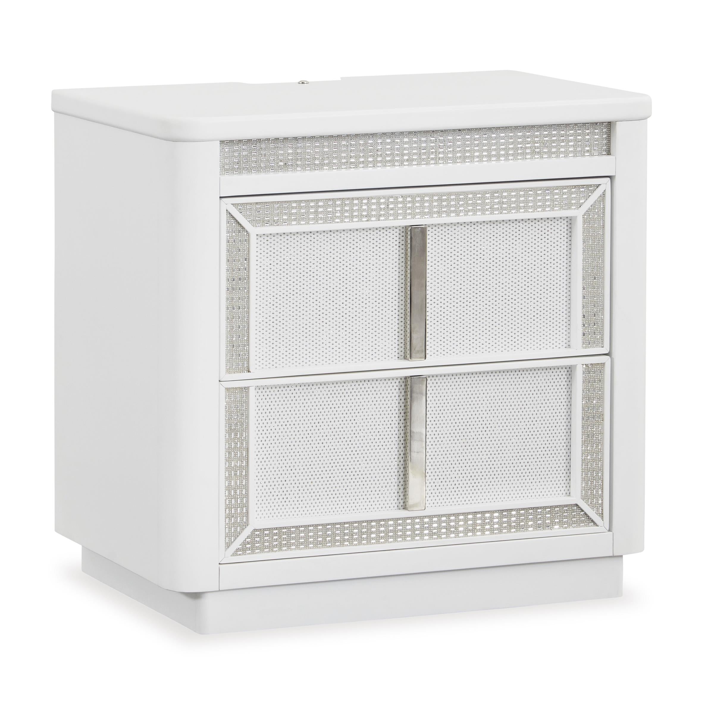 Signature Design by Ashley Chalanna B822-92 Two Drawer Night Stand IMAGE 1