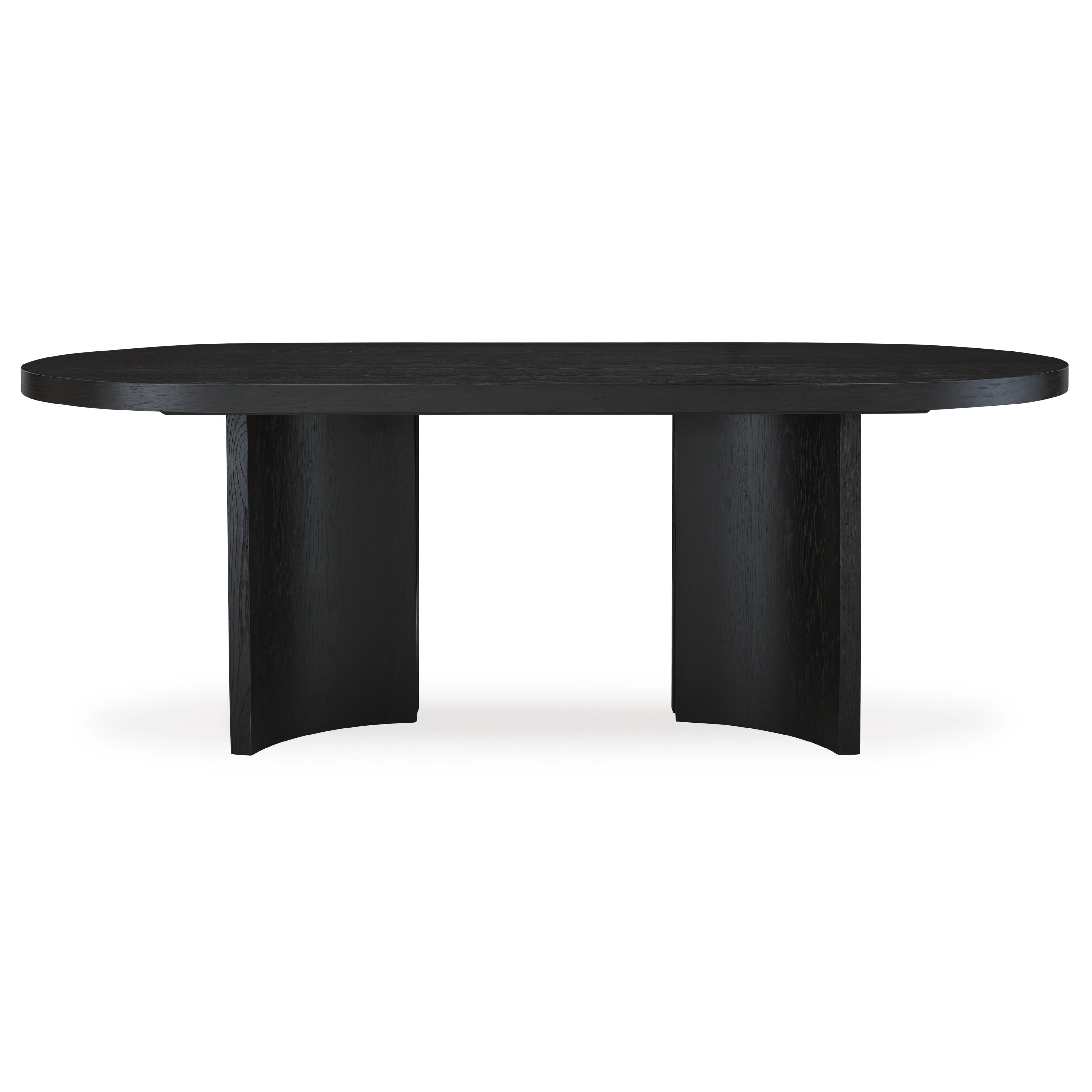 Signature Design by Ashley Rowanbeck D821-25 Oval Dining Room Table IMAGE 2