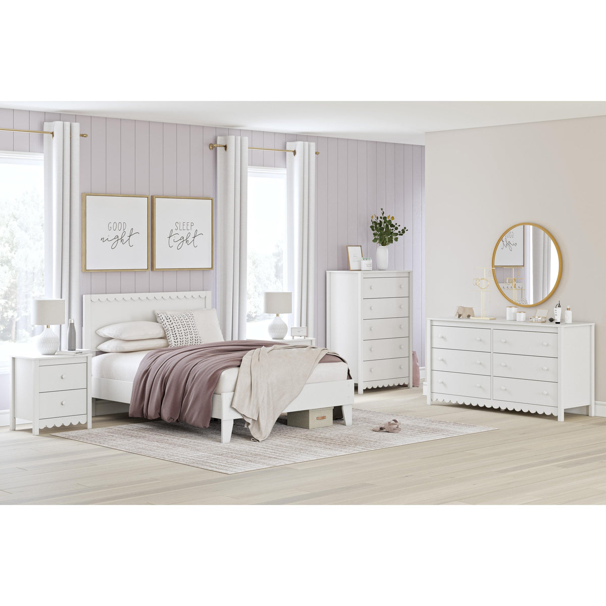 Signature Design by Ashley Hallityn EB1810-245 Five Drawer Chest IMAGE 10