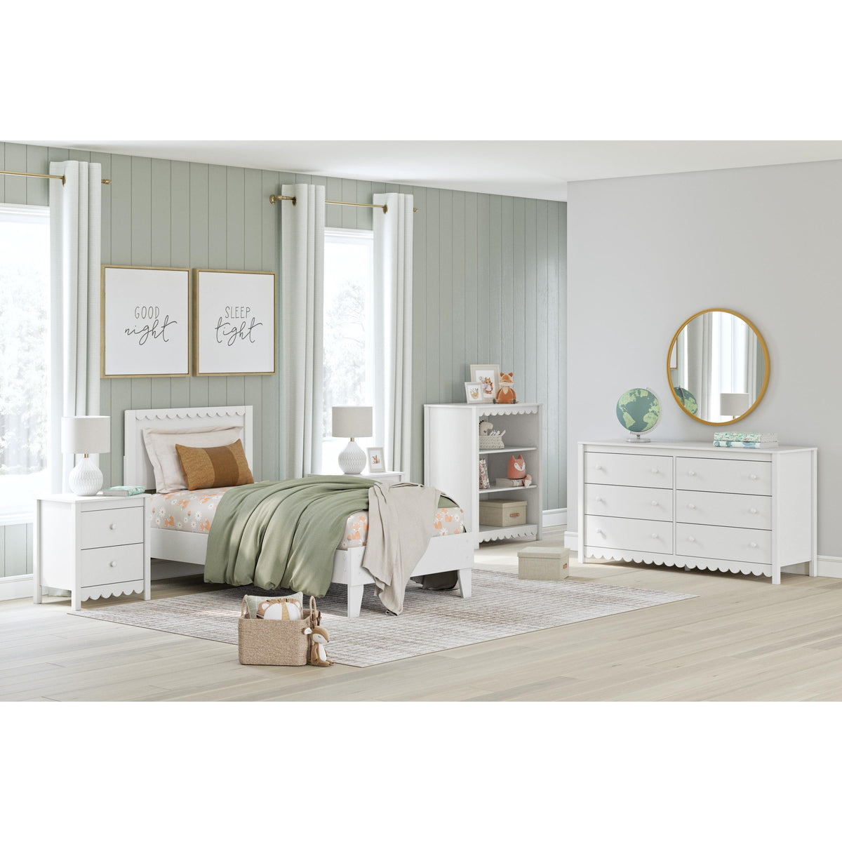 Signature Design by Ashley Hallityn EB1810-292 Two Drawer Night Stand IMAGE 12