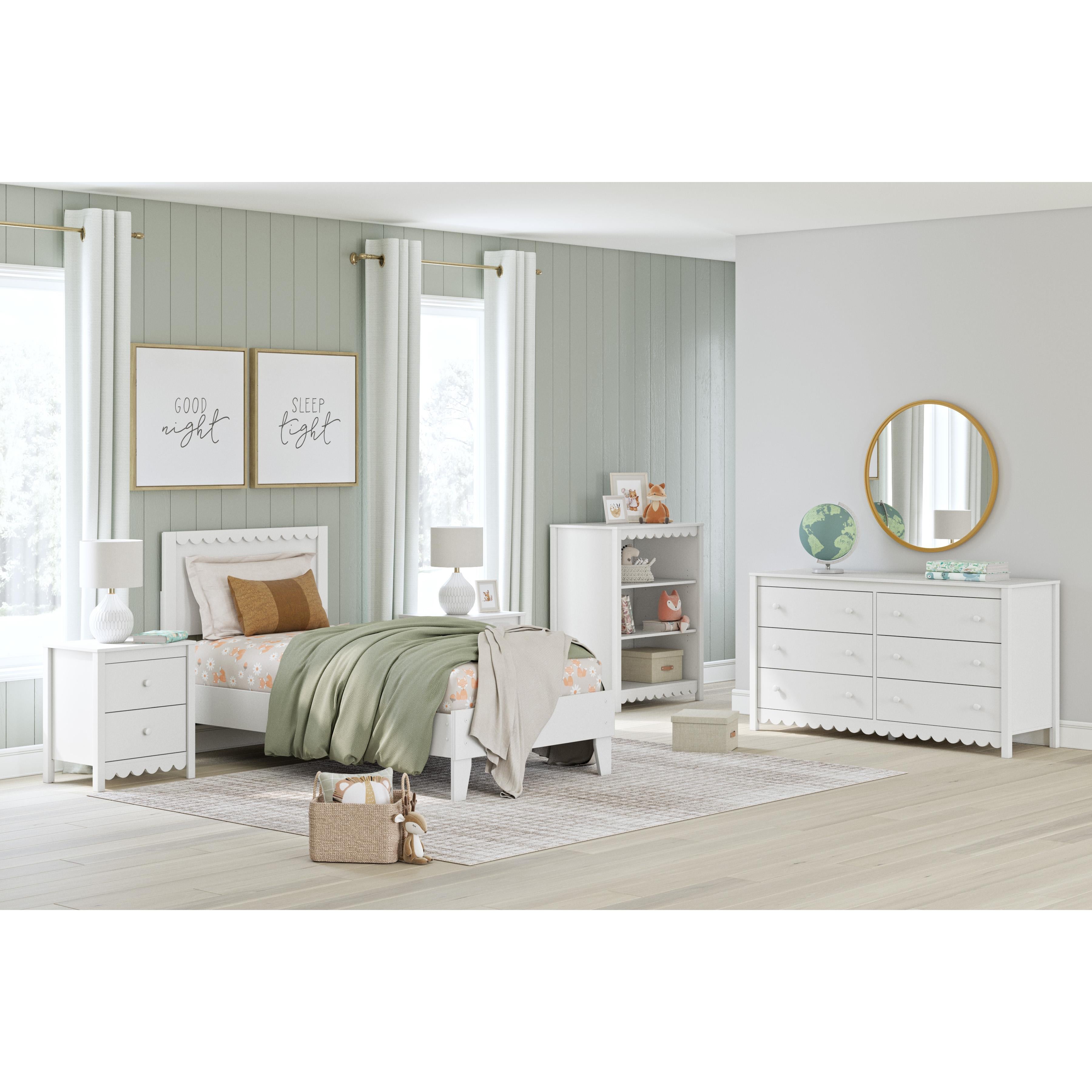 Signature Design by Ashley Hallityn EB1810B1 Twin Panel Platform Bed IMAGE 8