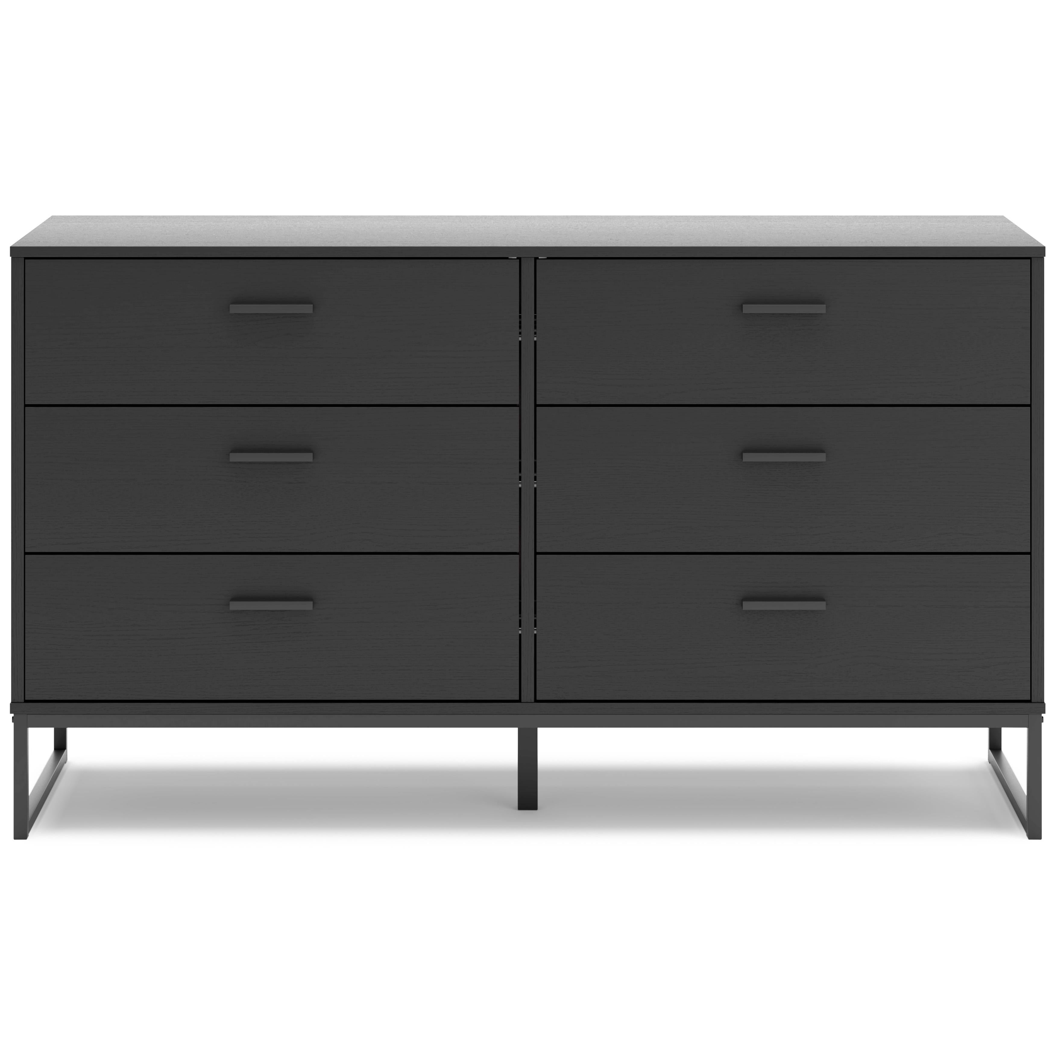 Signature Design by Ashley Socalle EB1865-231 Six Drawer Dresser IMAGE 3