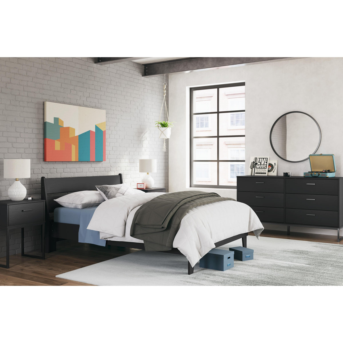 Signature Design by Ashley Socalle EB1865-231 Six Drawer Dresser IMAGE 8