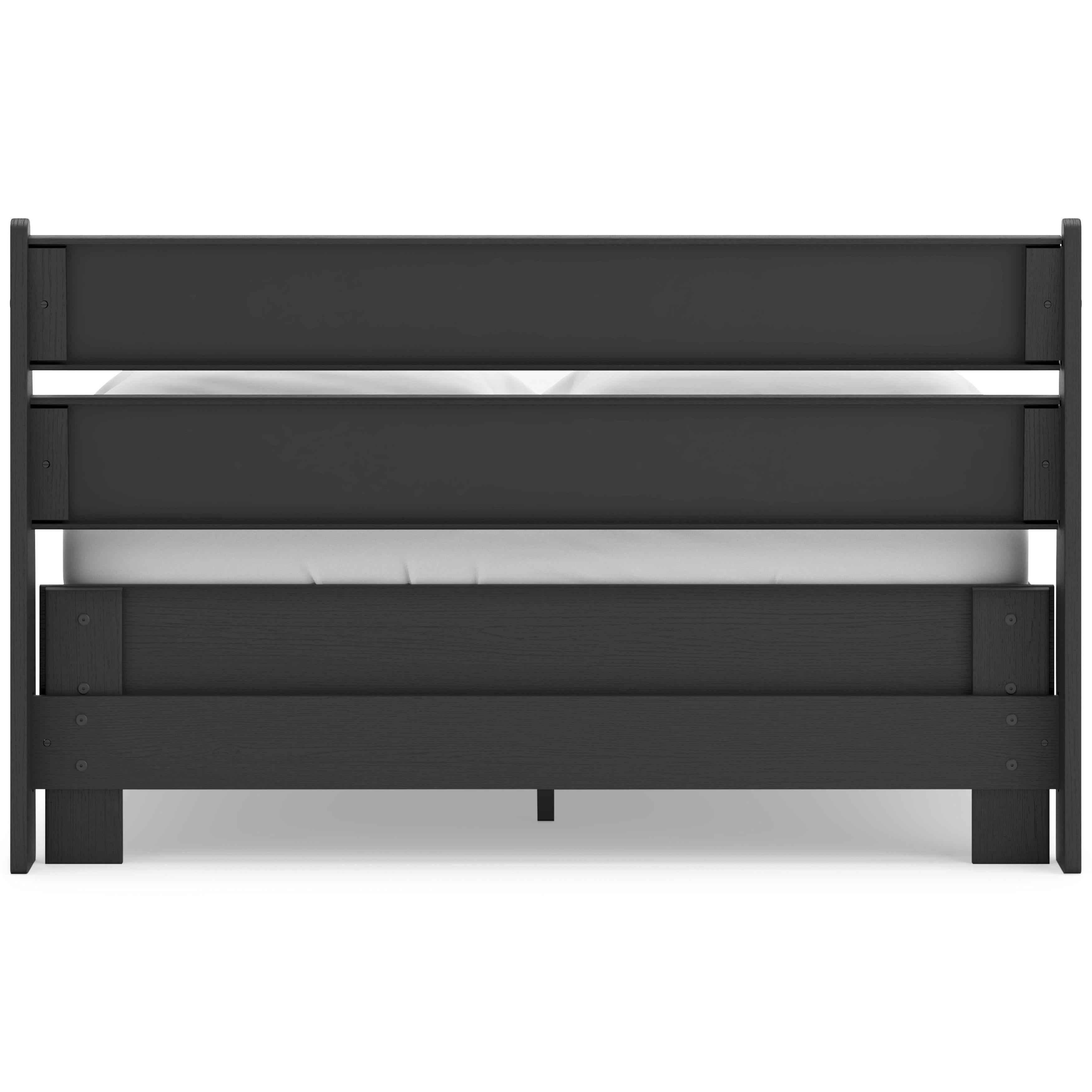 Signature Design by Ashley Socalle EB1865B2 Full Panel Platform Bed IMAGE 4