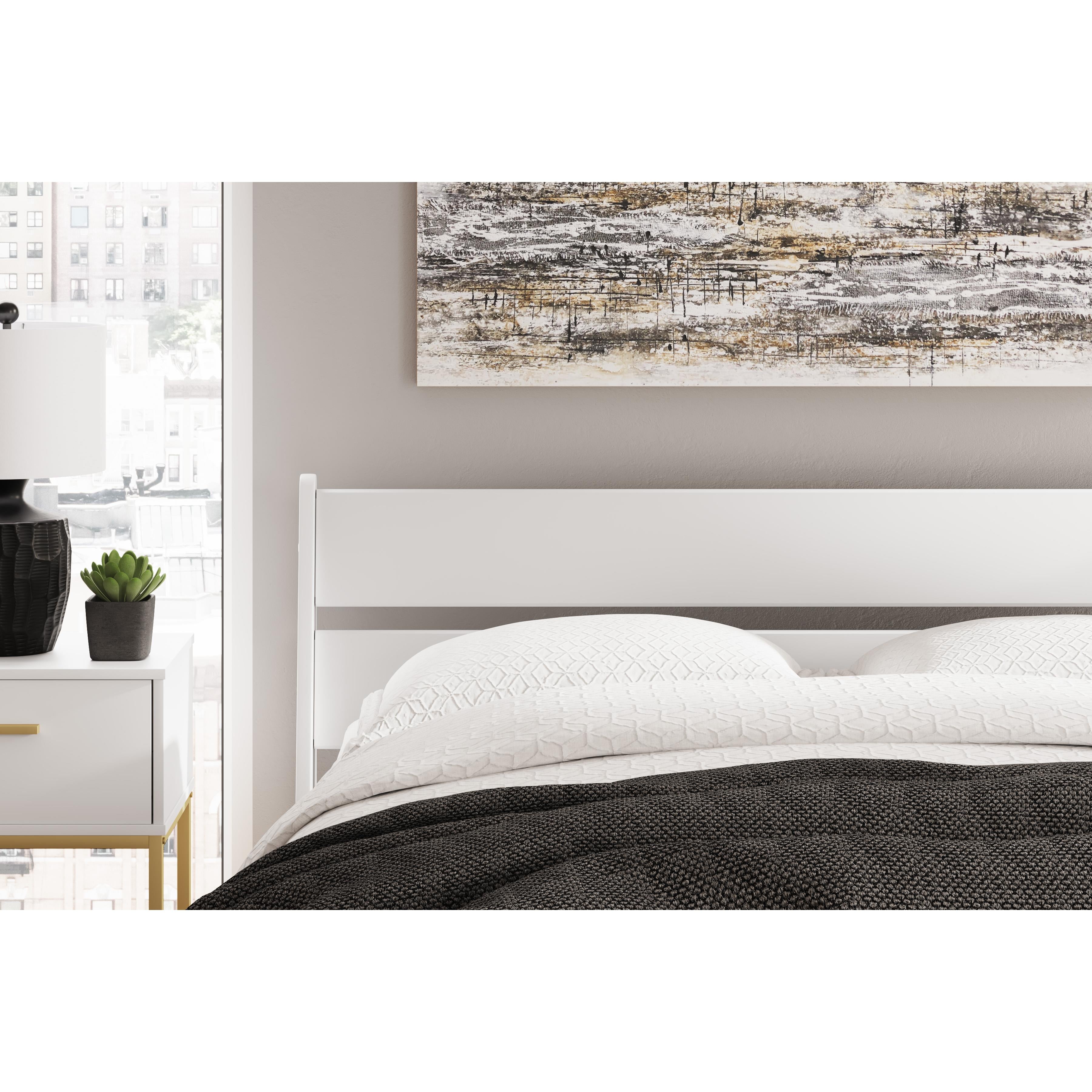 Signature Design by Ashley Socalle EB1867-157 Queen Panel Headboard IMAGE 3