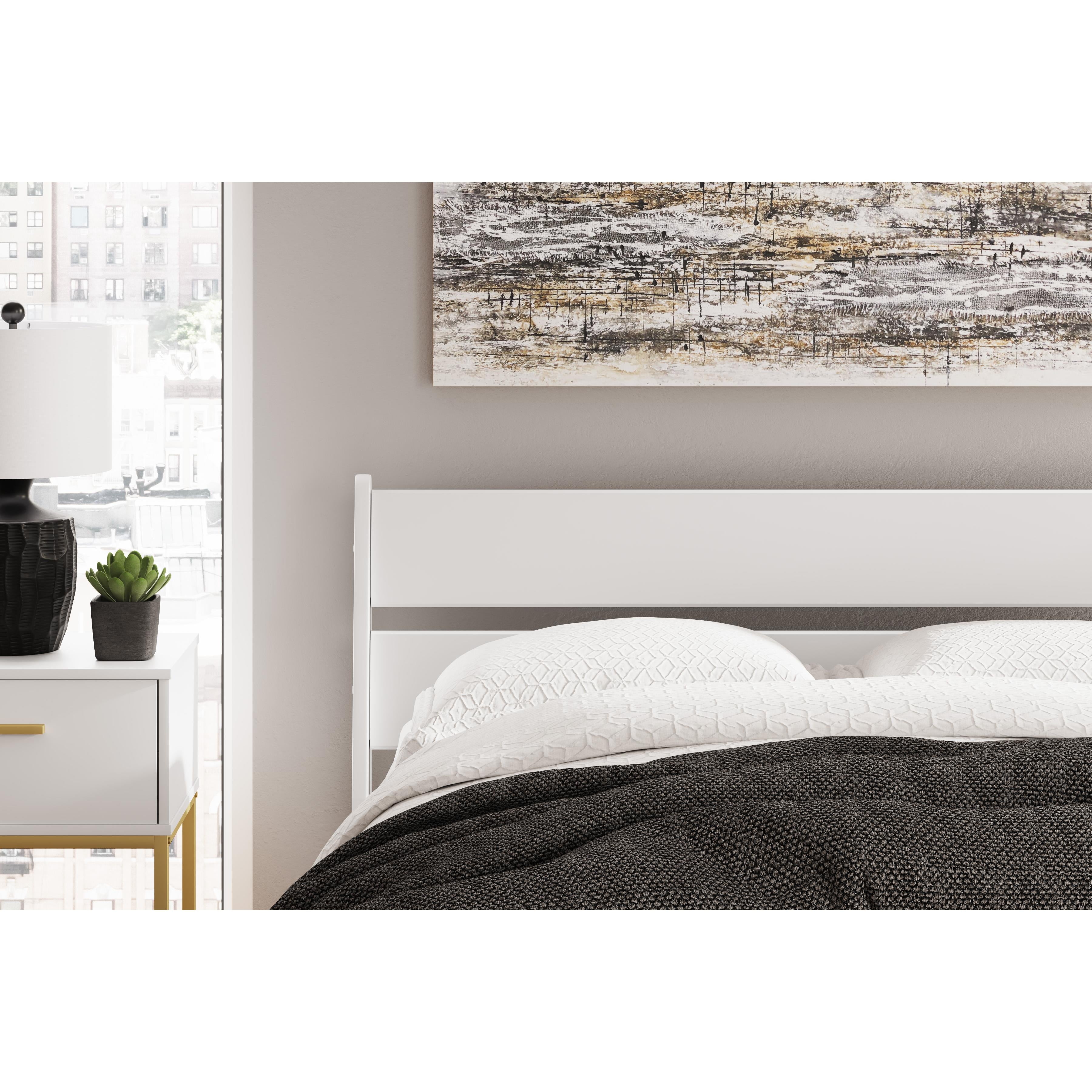Signature Design by Ashley Socalle EB1867B2 Full Panel Platform Bed IMAGE 7