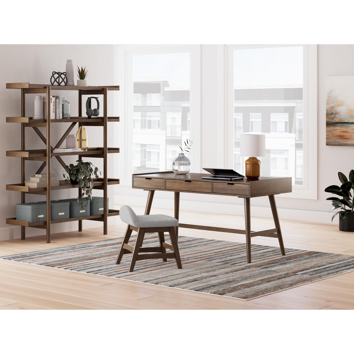 Signature Design by Ashley Lyncott H615-44 Home Office Desk IMAGE 10