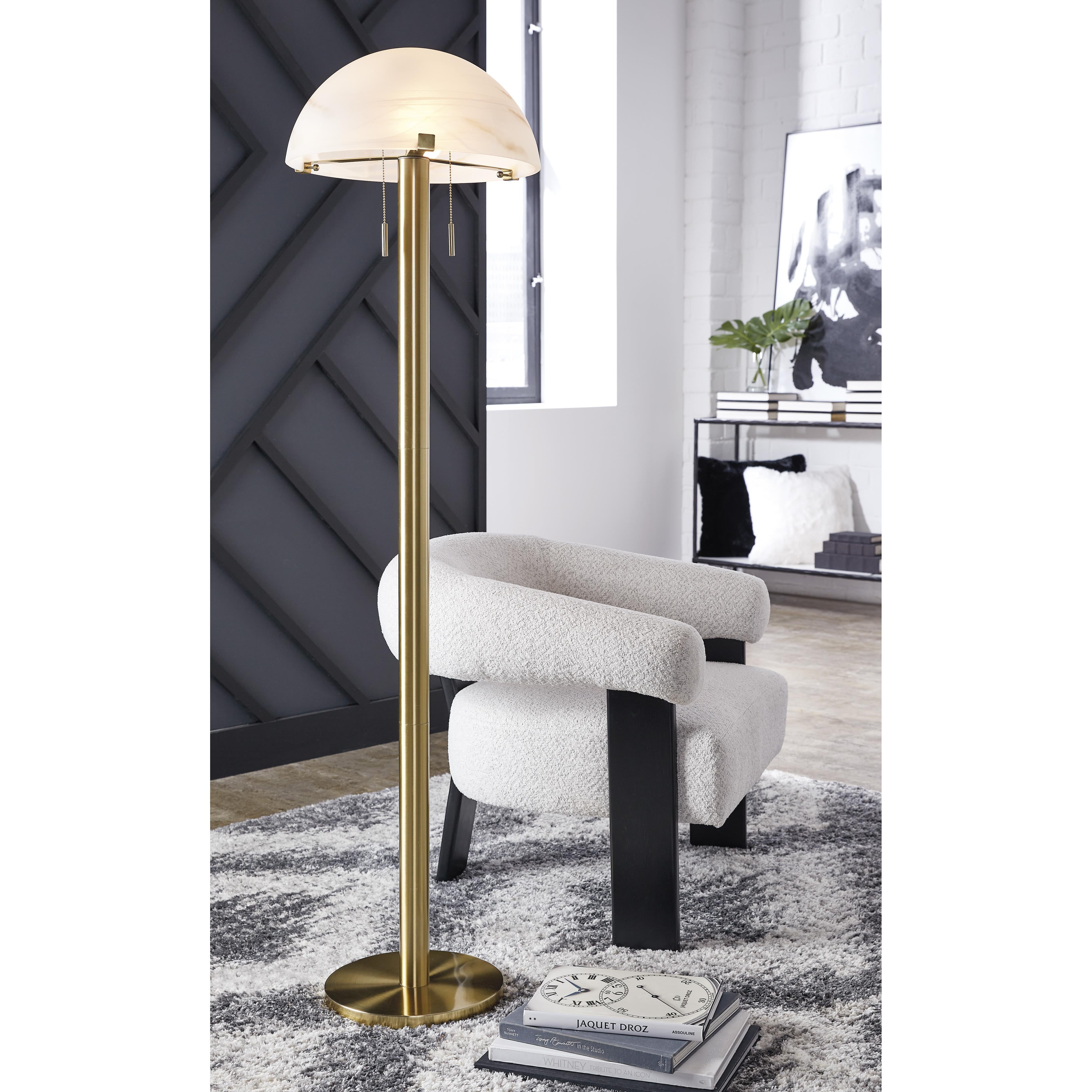 Signature Design by Ashley Tobbinsen L208421 Metal Floor Lamp IMAGE 2
