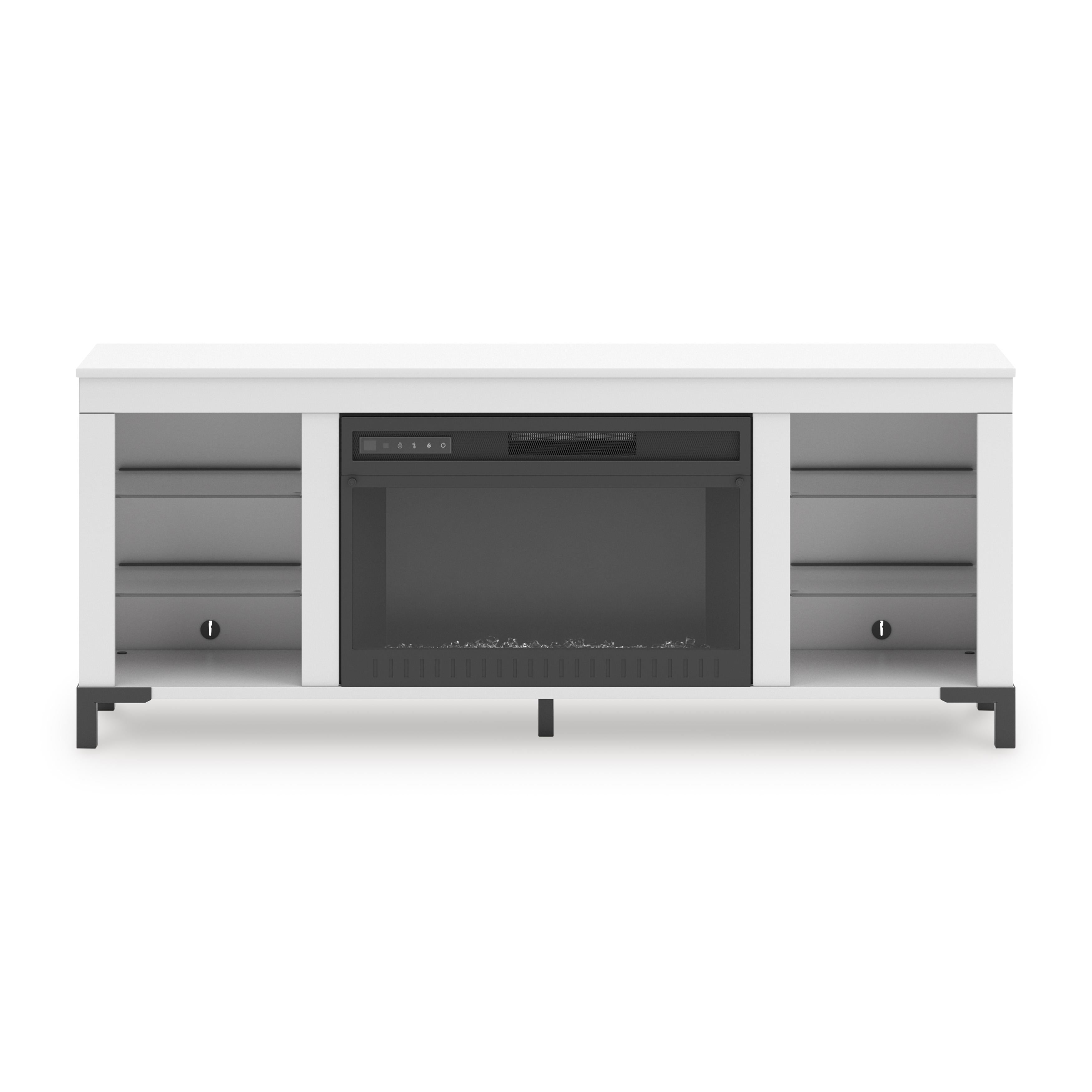 Signature Design by Ashley Brollevi W2722-168 TV Stand with Fireplace IMAGE 5