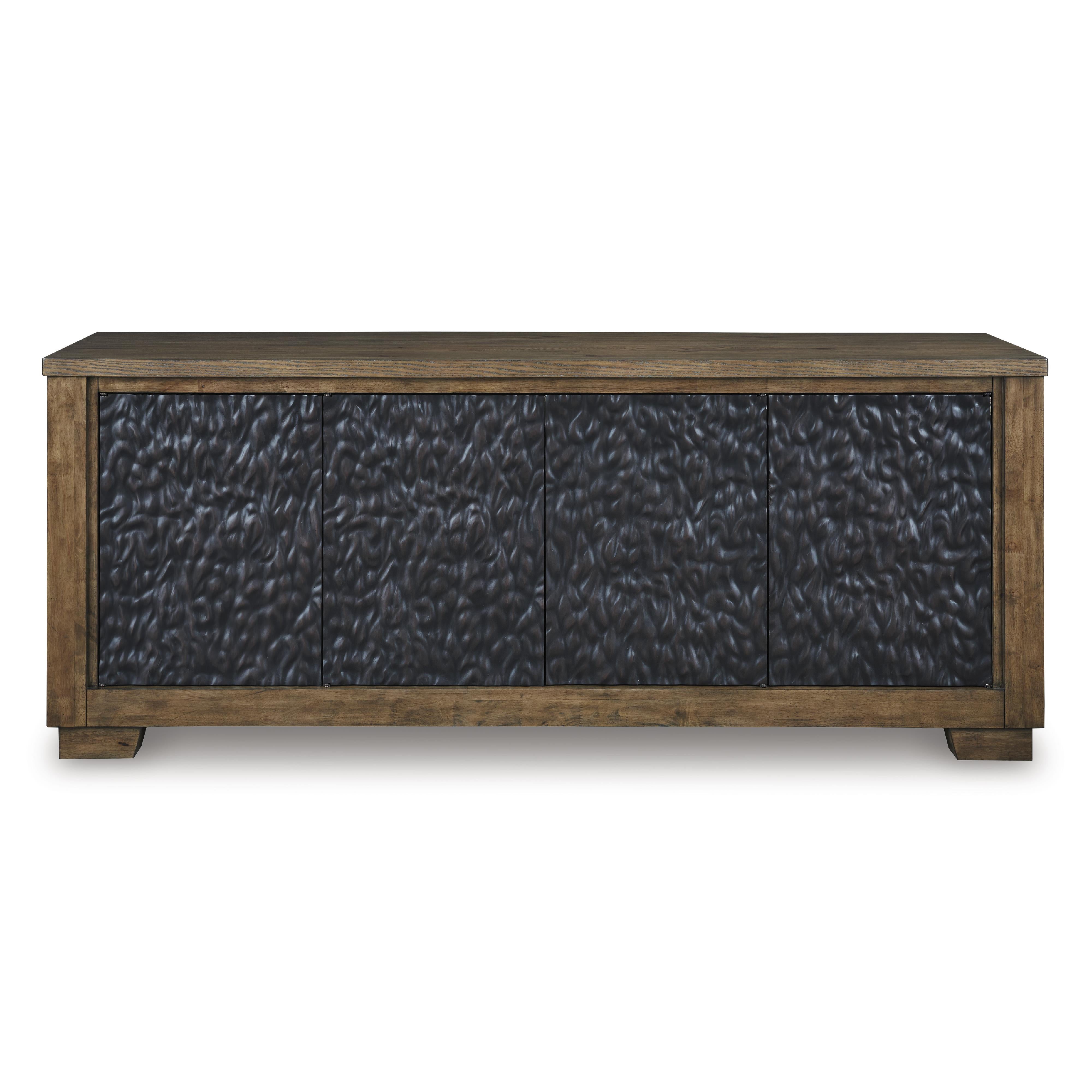 Signature Design by Ashley Rosswain W763-68 Extra Large TV Stand IMAGE 3