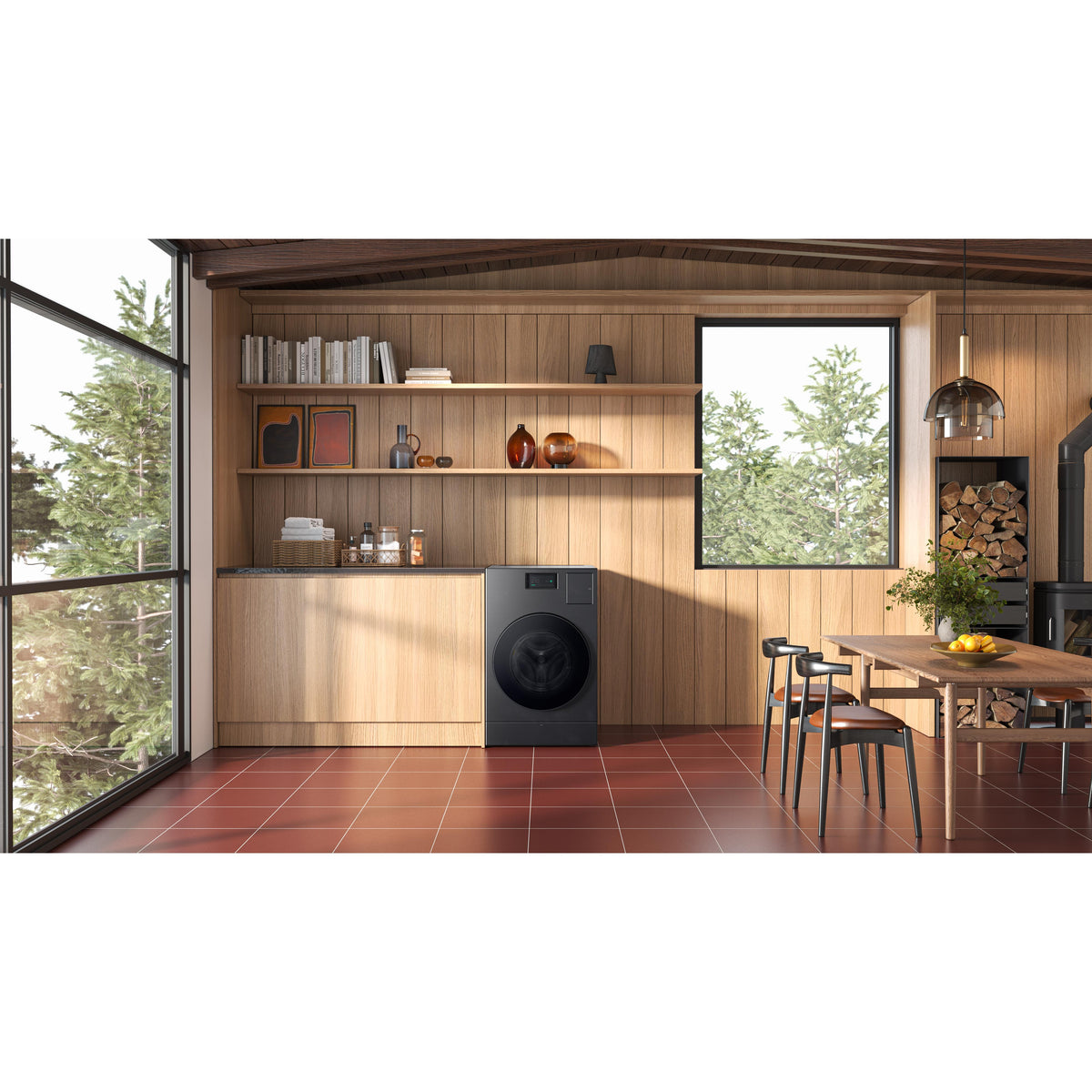 Samsung Bespoke All-in-One AI Laundry Center with Wi-Fi WD53DBA900HZA1 IMAGE 10