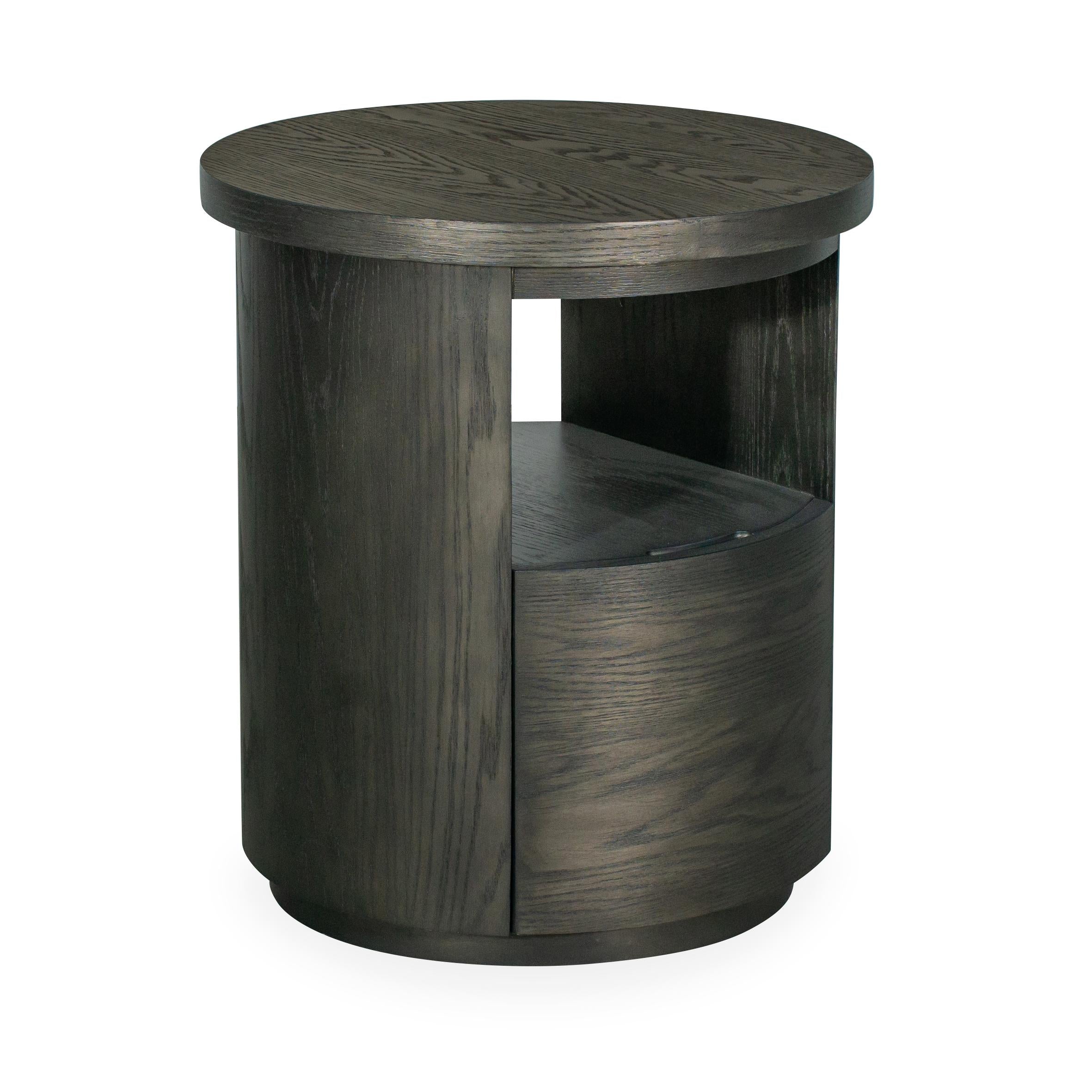 Magnussen Bosley T5762-05 Round End Table IMAGE 1