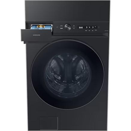 Samsung Bespoke 5.3 cu. ft. Stacked Washer/Dryer Electric Laundry Center Hub with Auto Dispenser WH46DBH550EVAC IMAGE 8