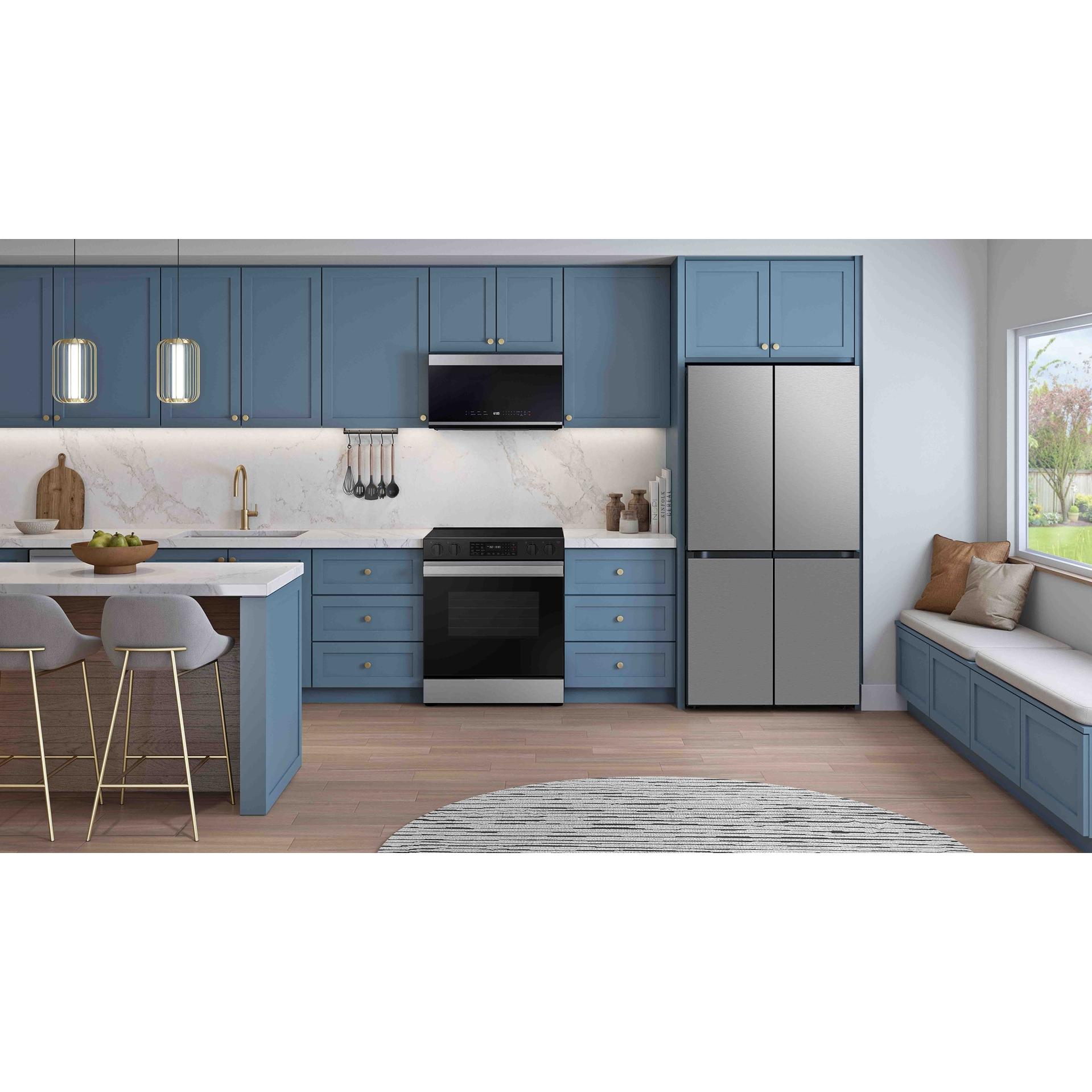 Samsung 6.3 cu. ft. Bespoke Smart Slide-In Electric Range NSE6DG8300SR/AC IMAGE 9