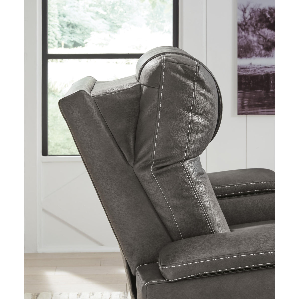 Signature Design by Ashley Feazada 6620513 Power Rocker Recliner with Adjustable Headrest IMAGE 9