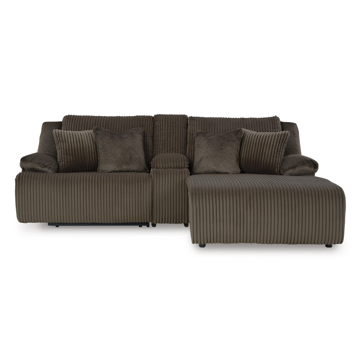 Signature Design by Ashley Top Tier 92705S4 3 pc Reclining Sectional Sofa with Chaise IMAGE 1