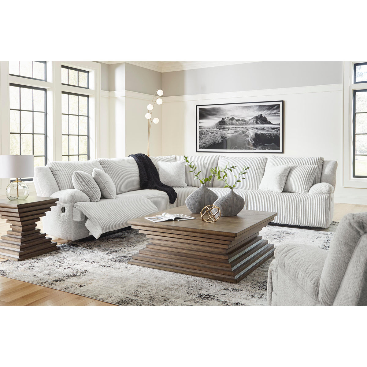 Signature Design by Ashley Top Tier 92706S3 5 pc Reclining Sectional IMAGE 6