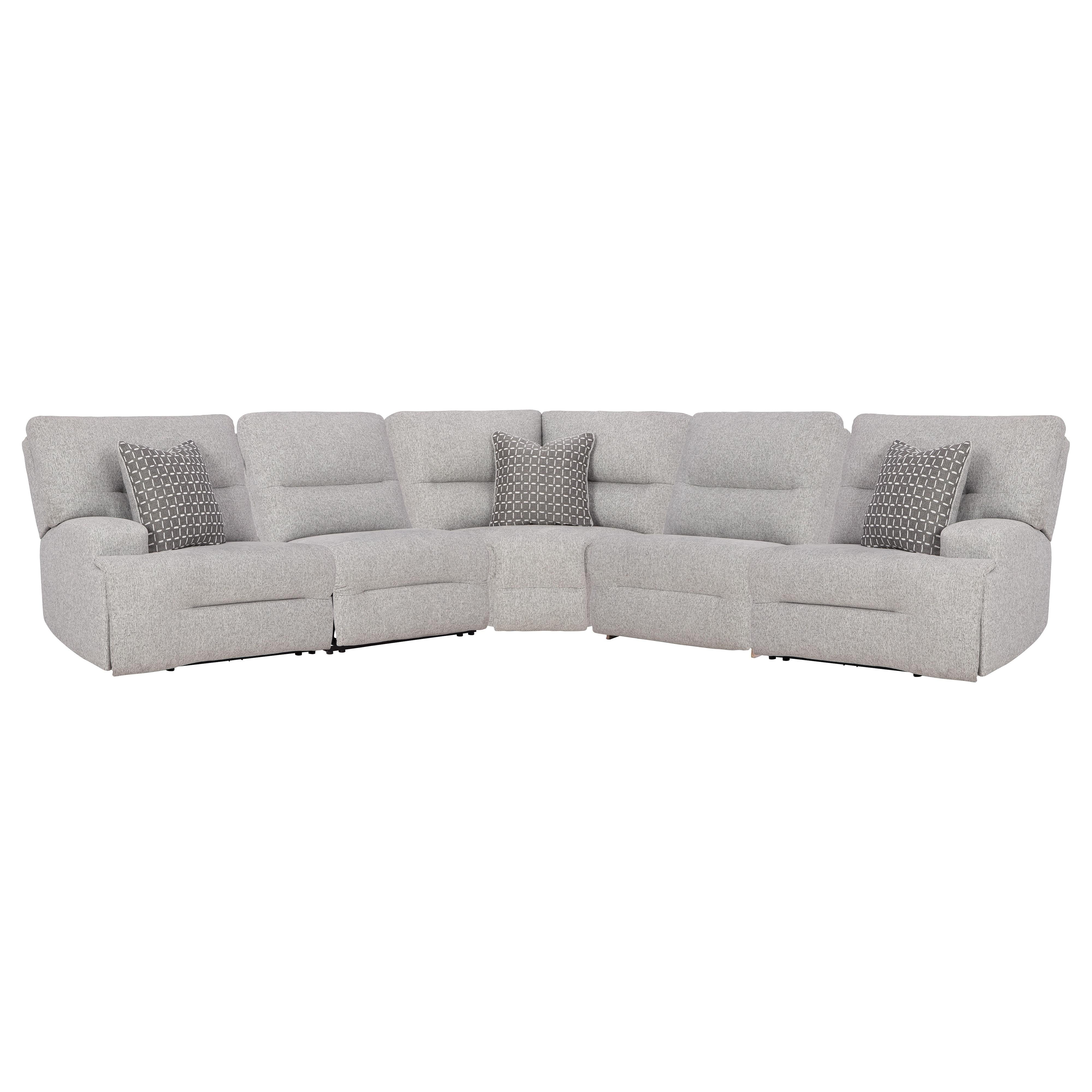 Signature Design by Ashley Acklen Place 93605S3 5 pc Power Reclining Sectional IMAGE 1